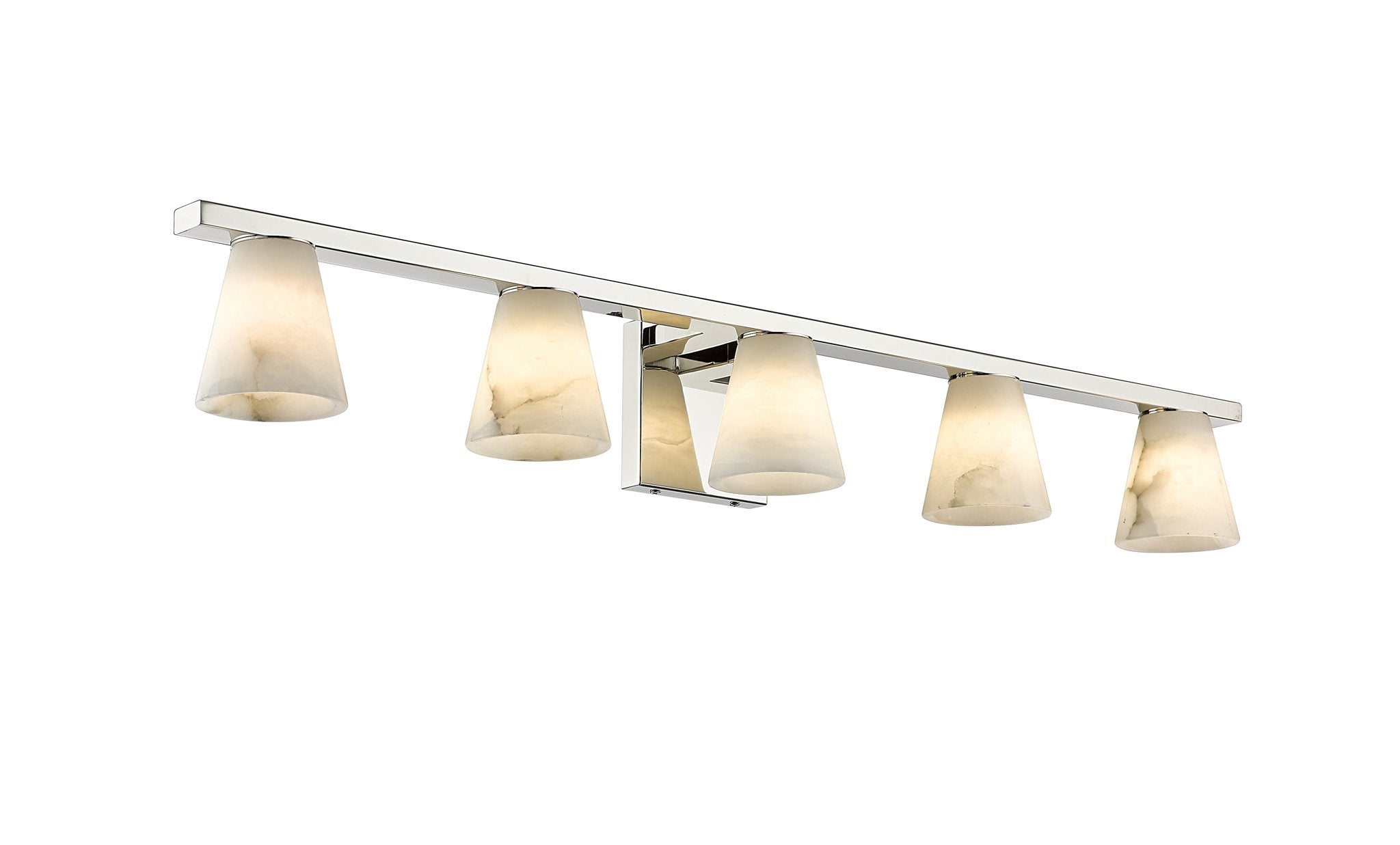 Ironstone 5-Light Spanish Alabster Vanity Light-zoom-3