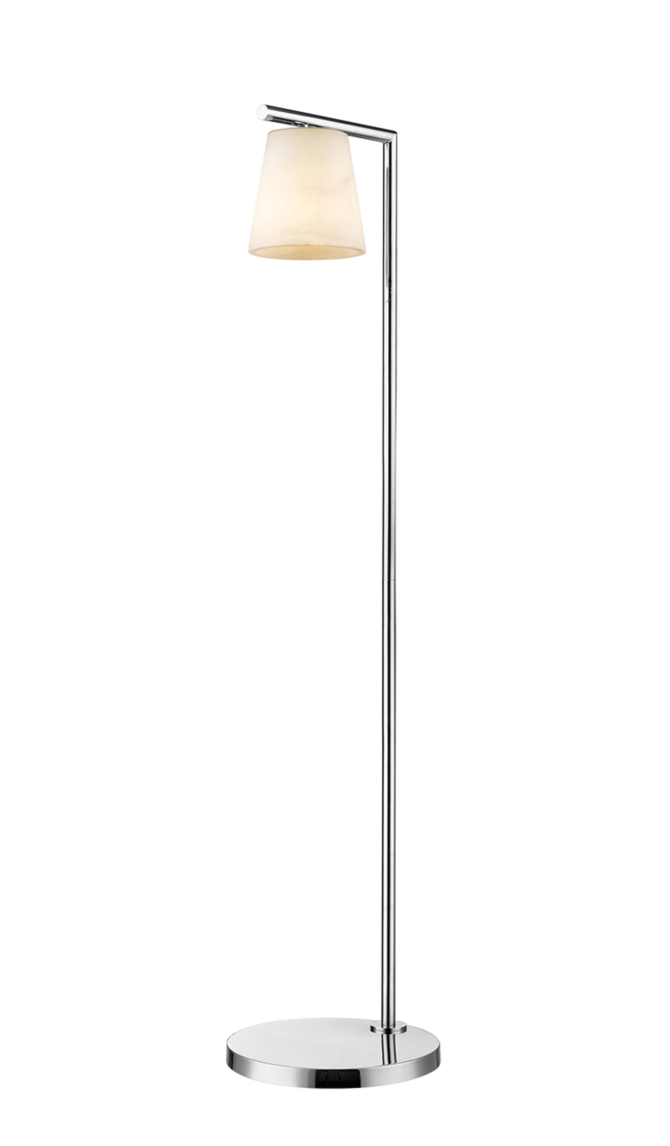 Ironstone 1-Light Alabaster Floor Lamp Modition Lighting
