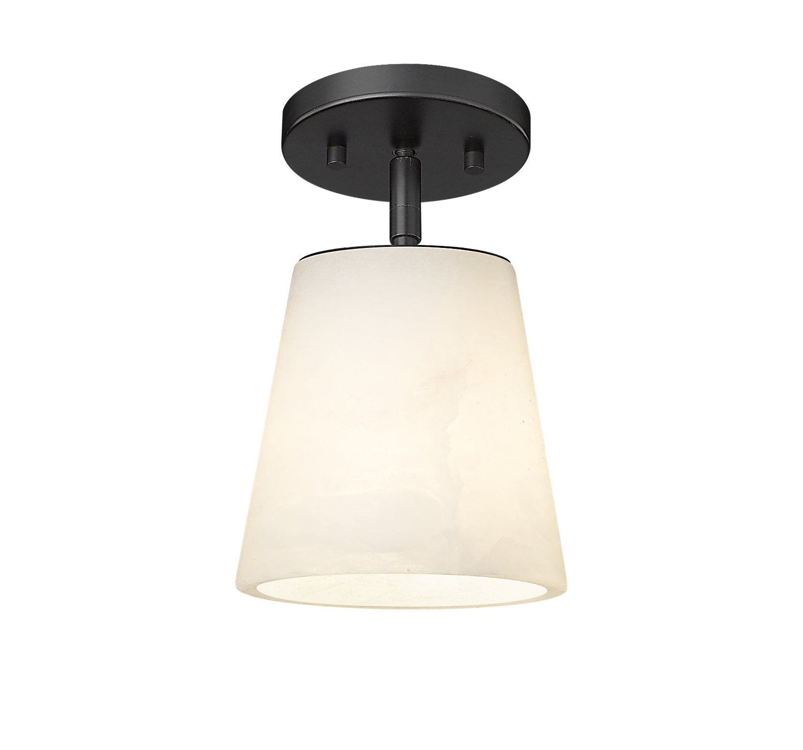 Ironstone 1-Light Spanish Alabaster Pendant-zoom-8