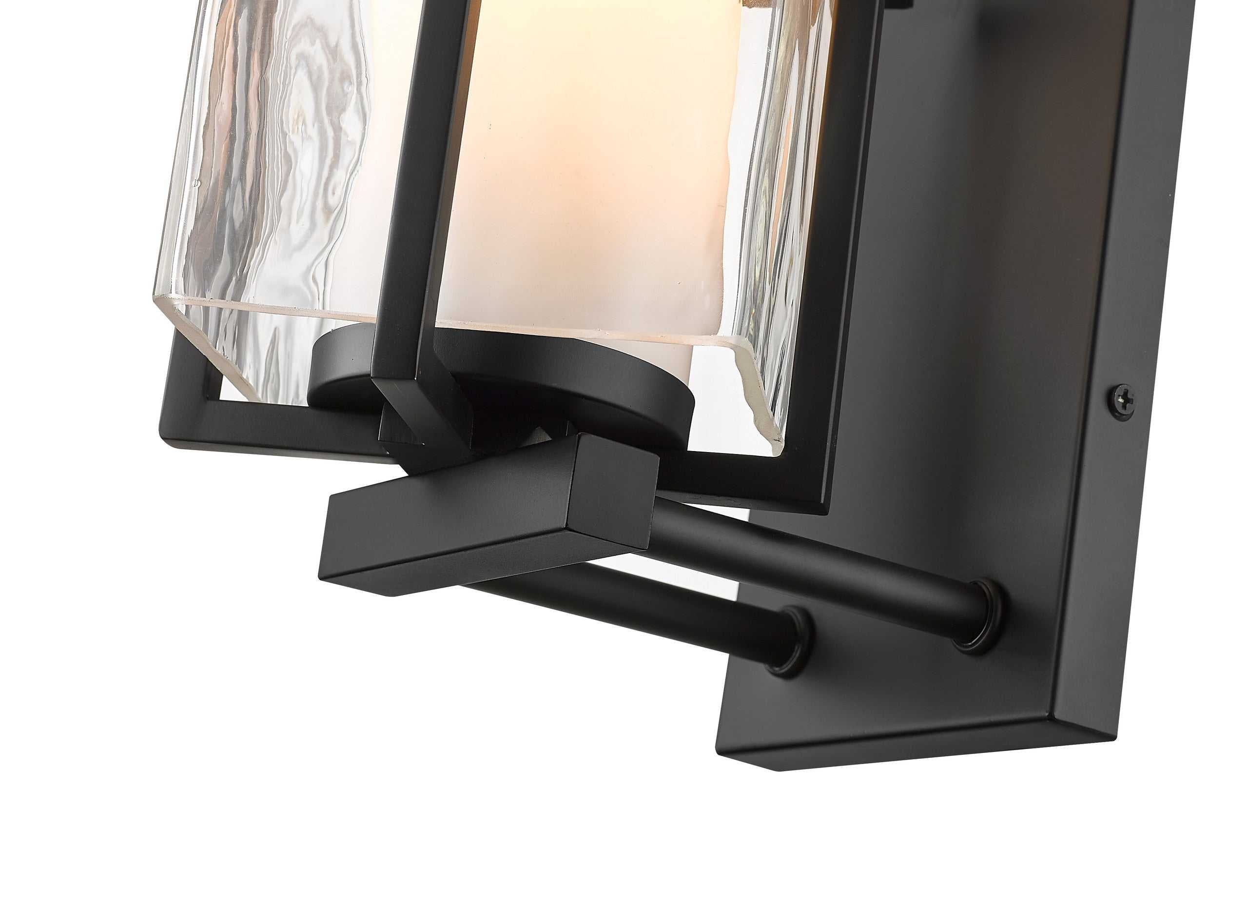 Union 1-Light Stainless Steel Outdoor Wall Sconce Modition Lighting