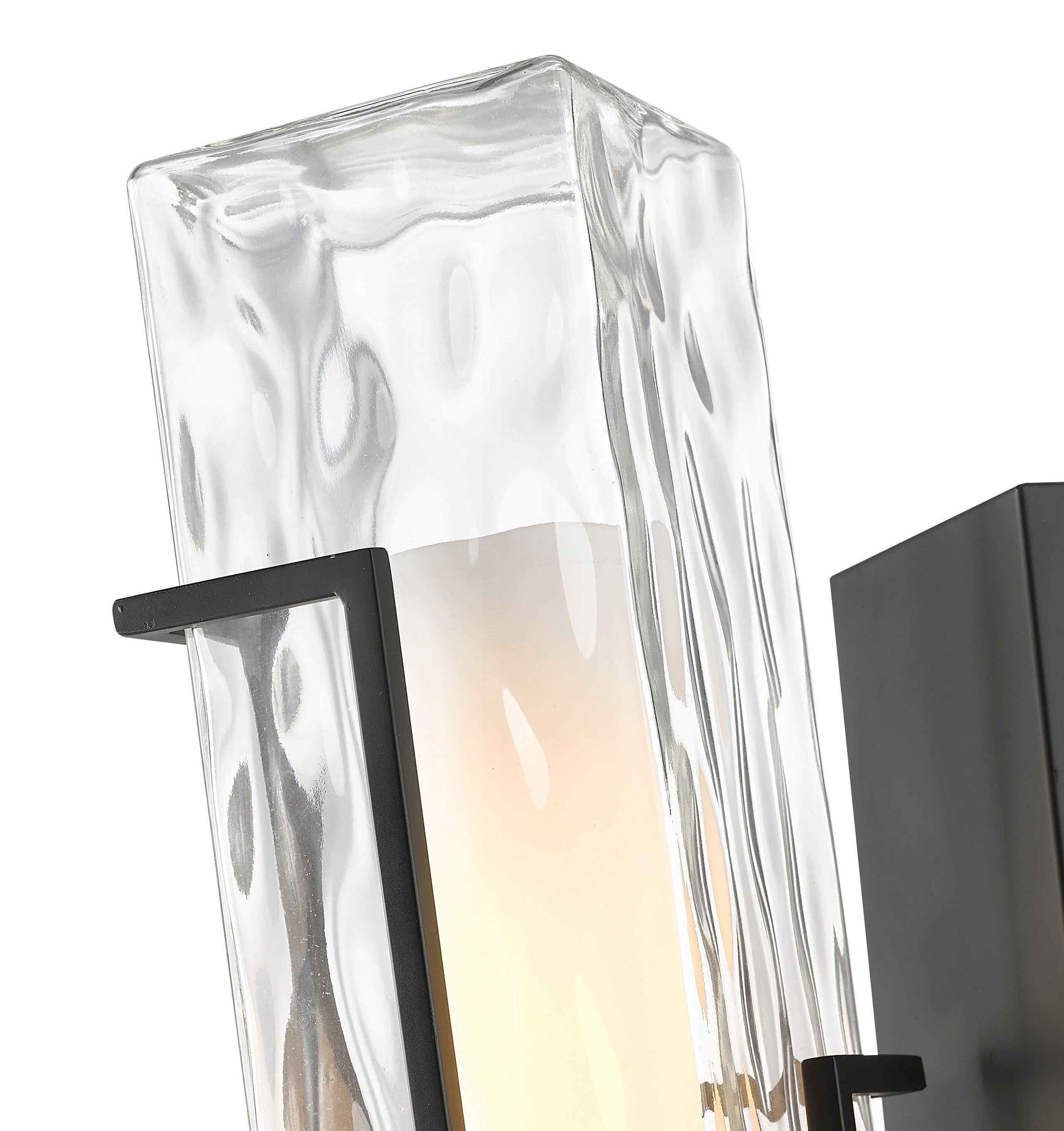 Union 1-Light Stainless Steel Outdoor Wall Sconce Modition Lighting