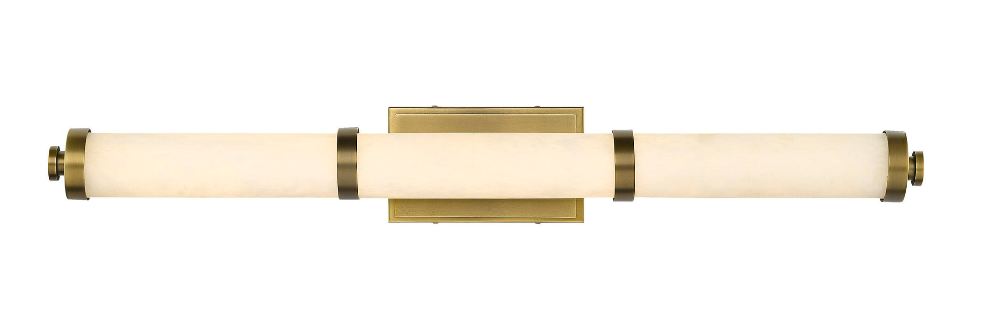 Stonework 30" Natural Spanish Alabaster LED Vanity Light-3