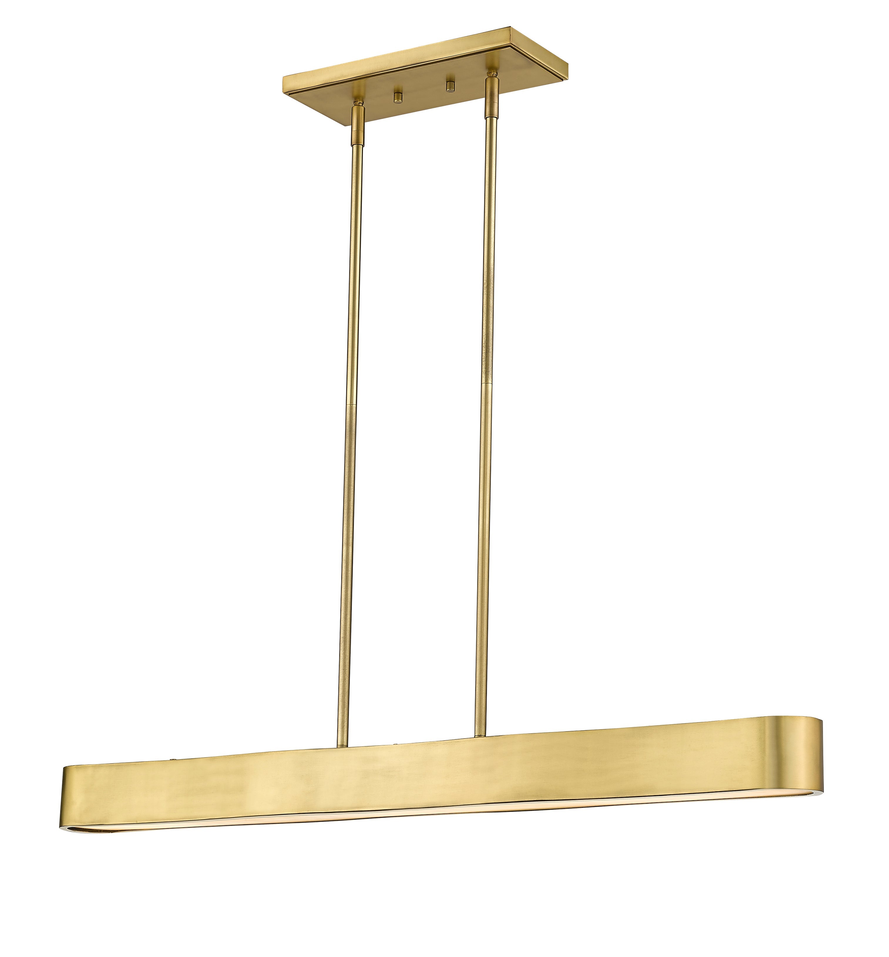 Curvature LED 33W 38" Linear Pendant Mirage Lighting