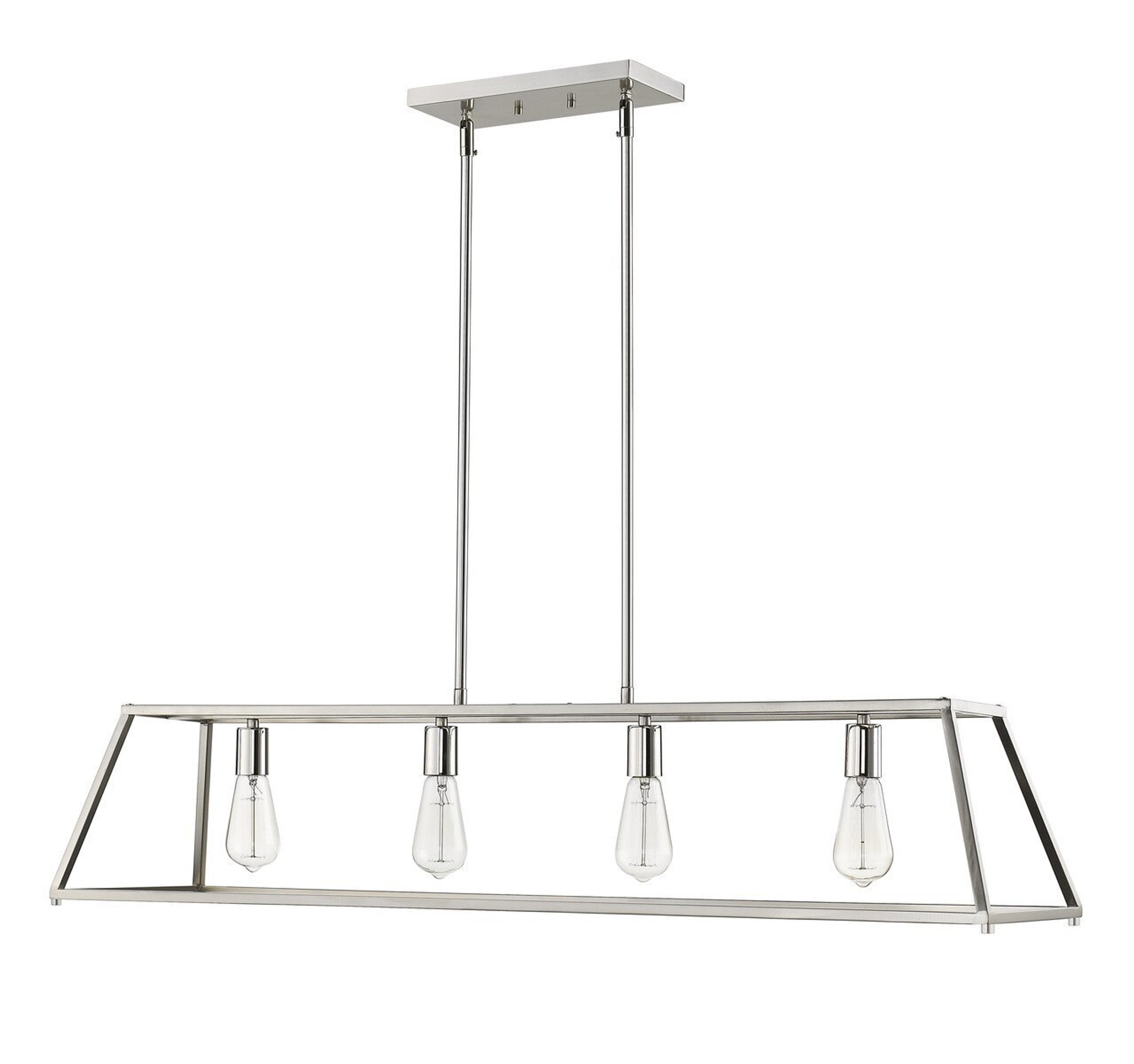 Urban 4-Light 45" Linear Pendant By Mirage Lighting-zoom-3