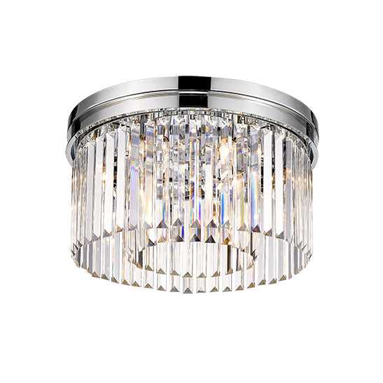 Soraya 6-Light Crystal Flush Mount Mirage Lighting