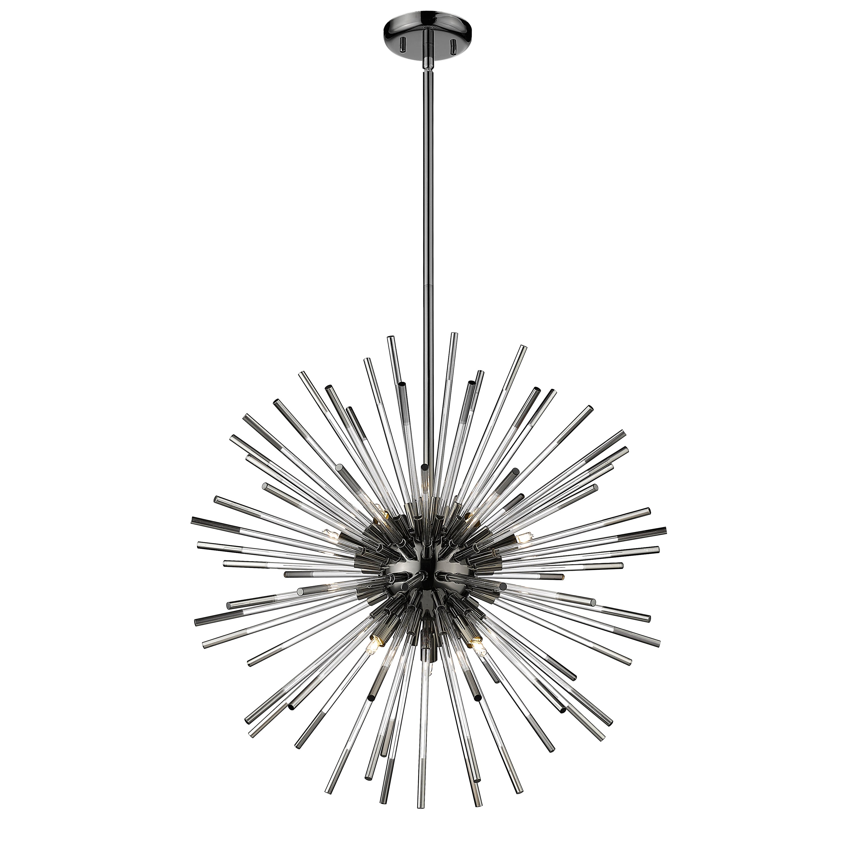 Sunburst 9-Light 24" Sputnik Pendant-zoom-1