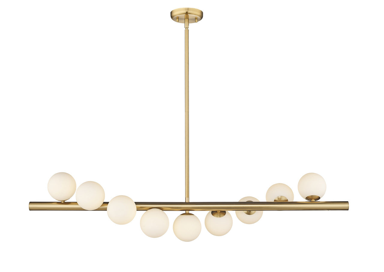 Ponderosa 9-Light Modern Linear Pendant - available from The Lighting Shoppe, trusted by Canadian homeowners