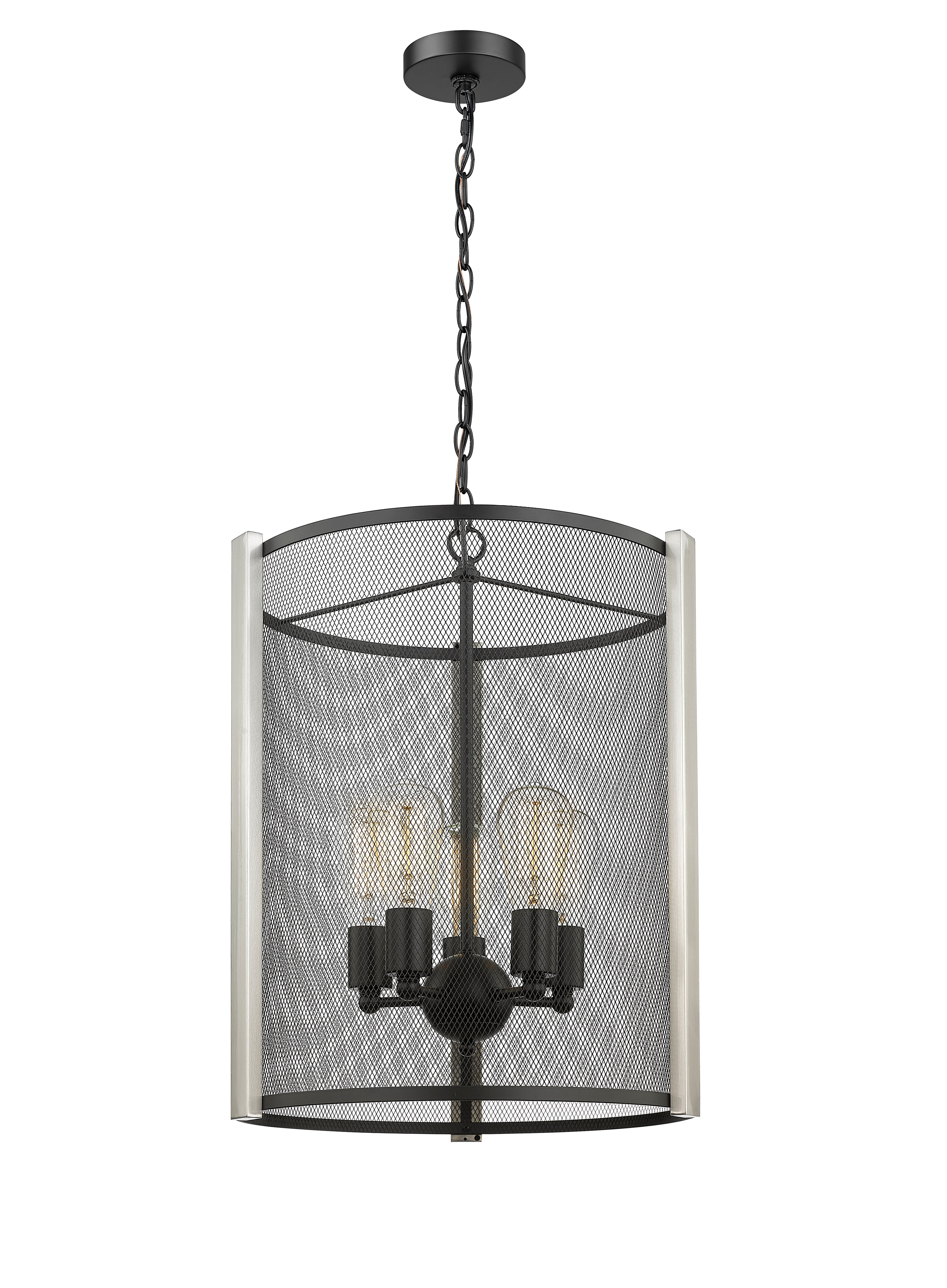 Forge & Fern Five Light Multi-Finish Pendant-zoom-2