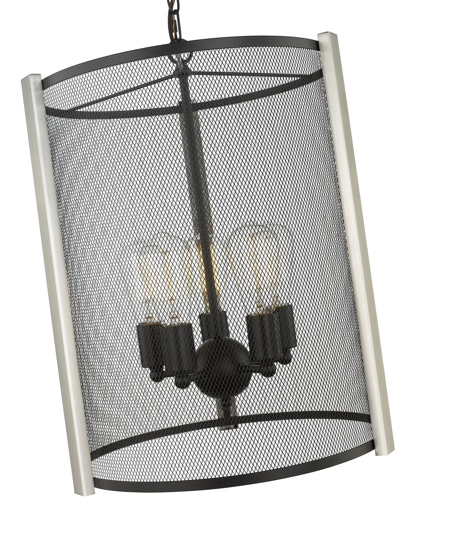 Forge & Fern Five Light Multi-Finish Pendant-8