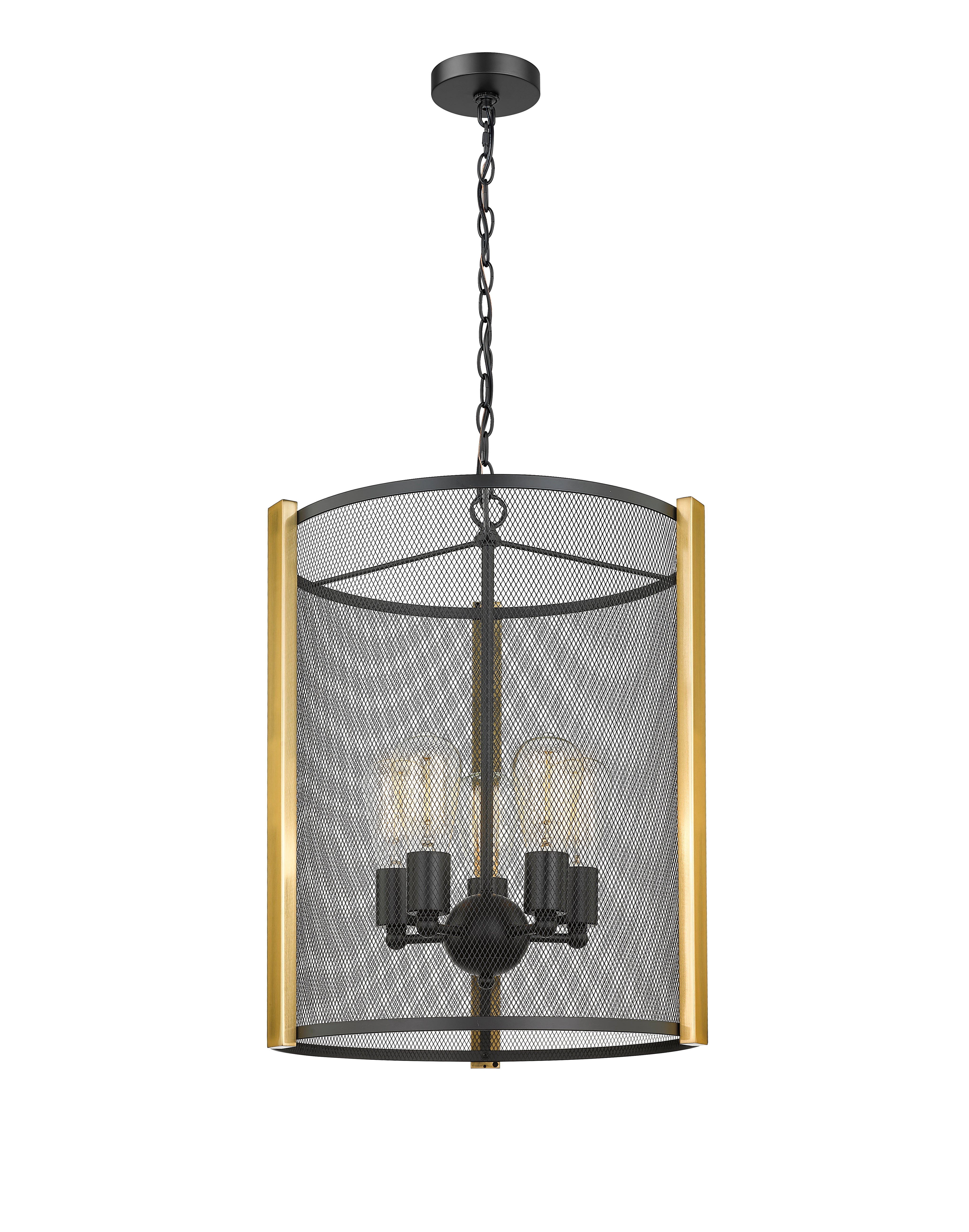 Forge & Fern Five Light Multi-Finish Pendant-zoom-4