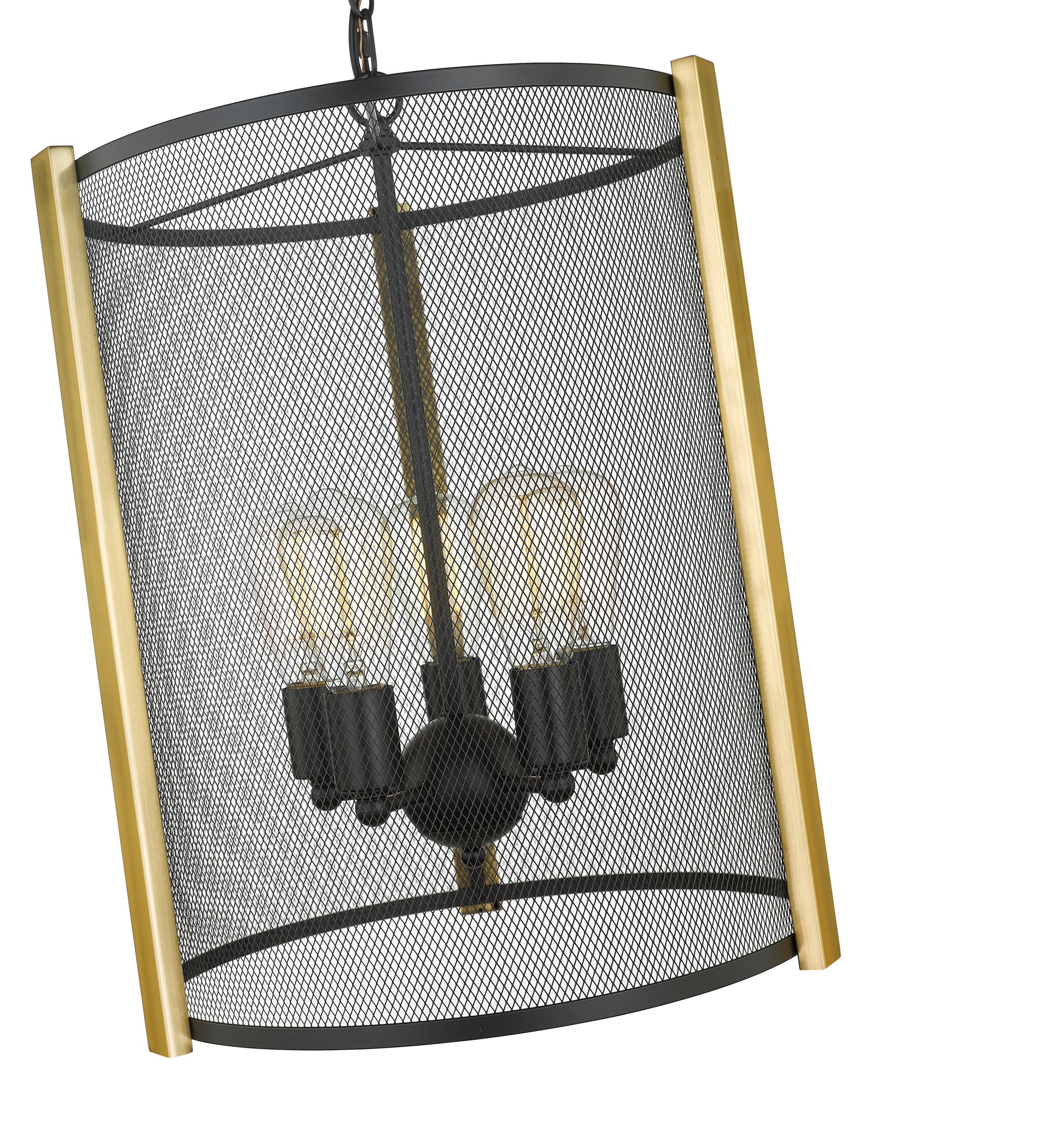 Forge & Fern Five Light Multi-Finish Pendant-7