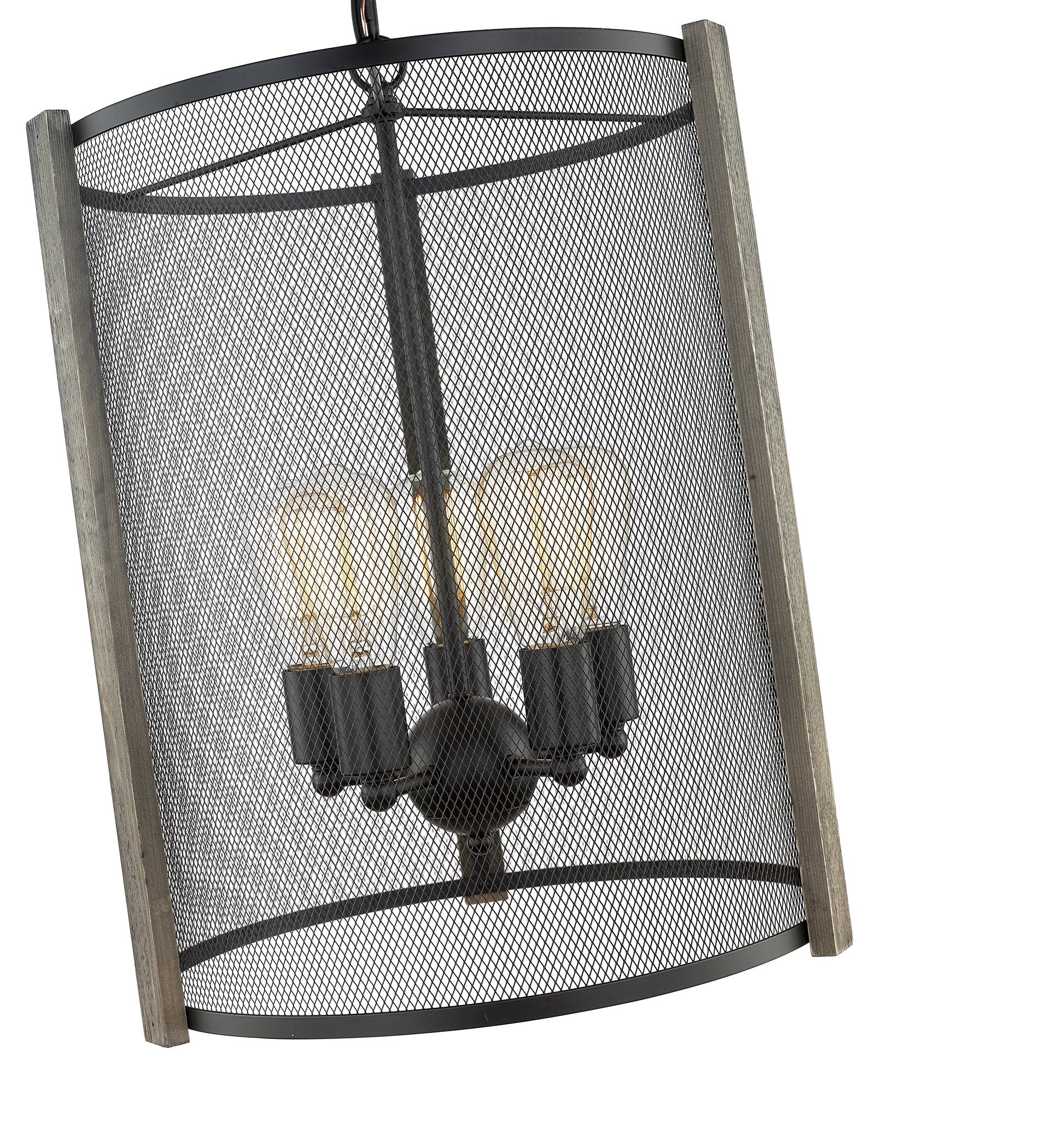 Forge & Fern Five Light Multi-Finish Pendant-6