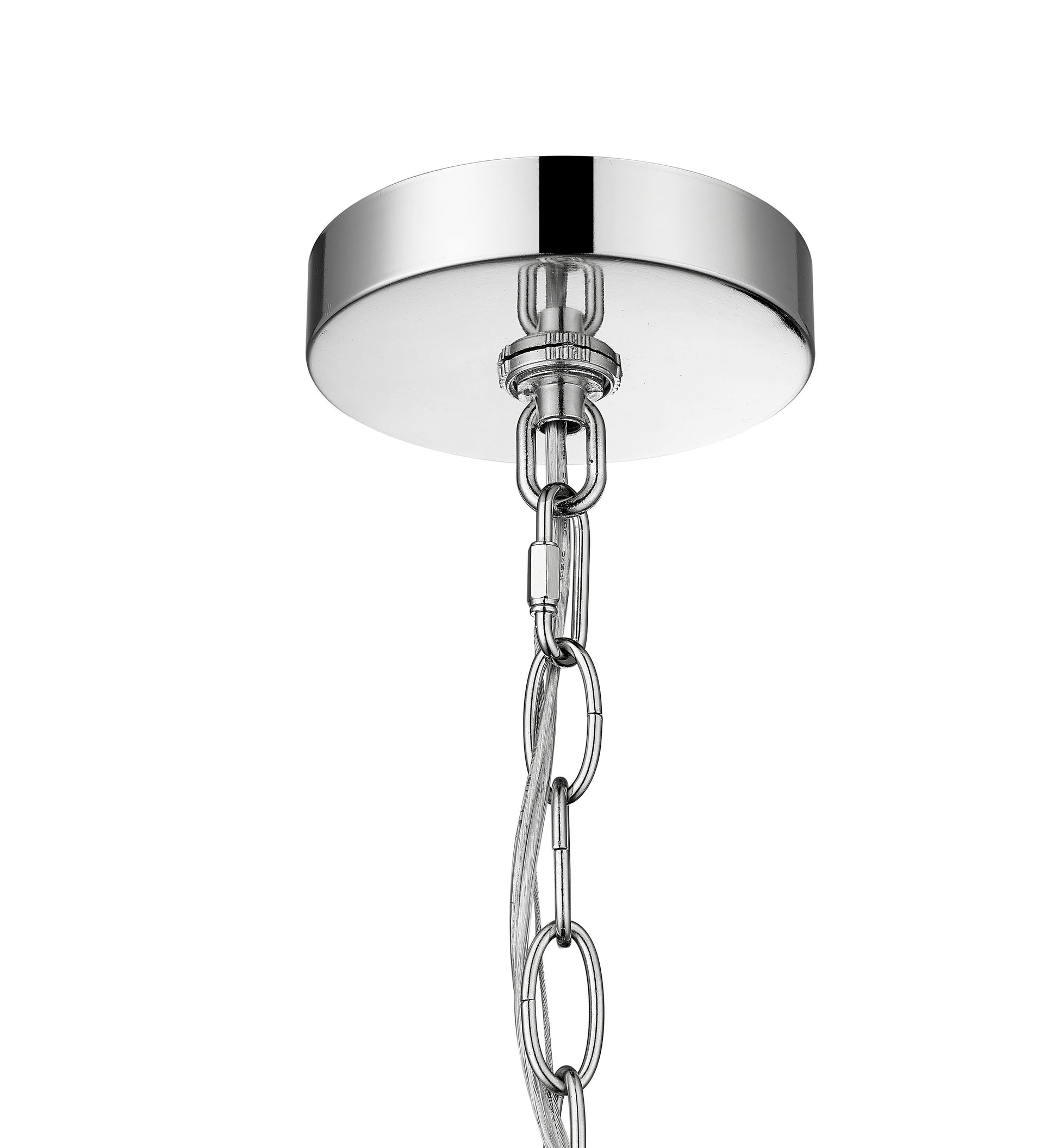 Forge & Fern 5-Light Polished Nickel with Multi-Finish Pendant-7