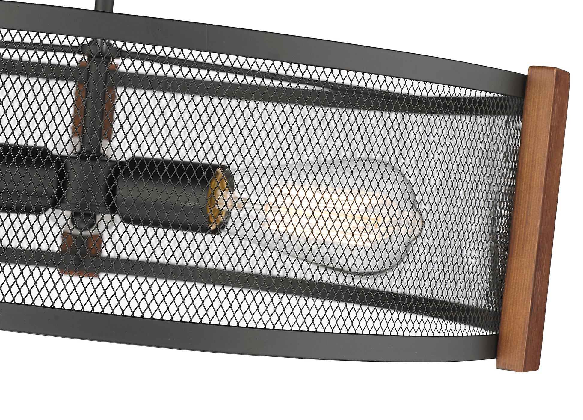 Forge & Fern Three Light Multi-Finish Pendant-6