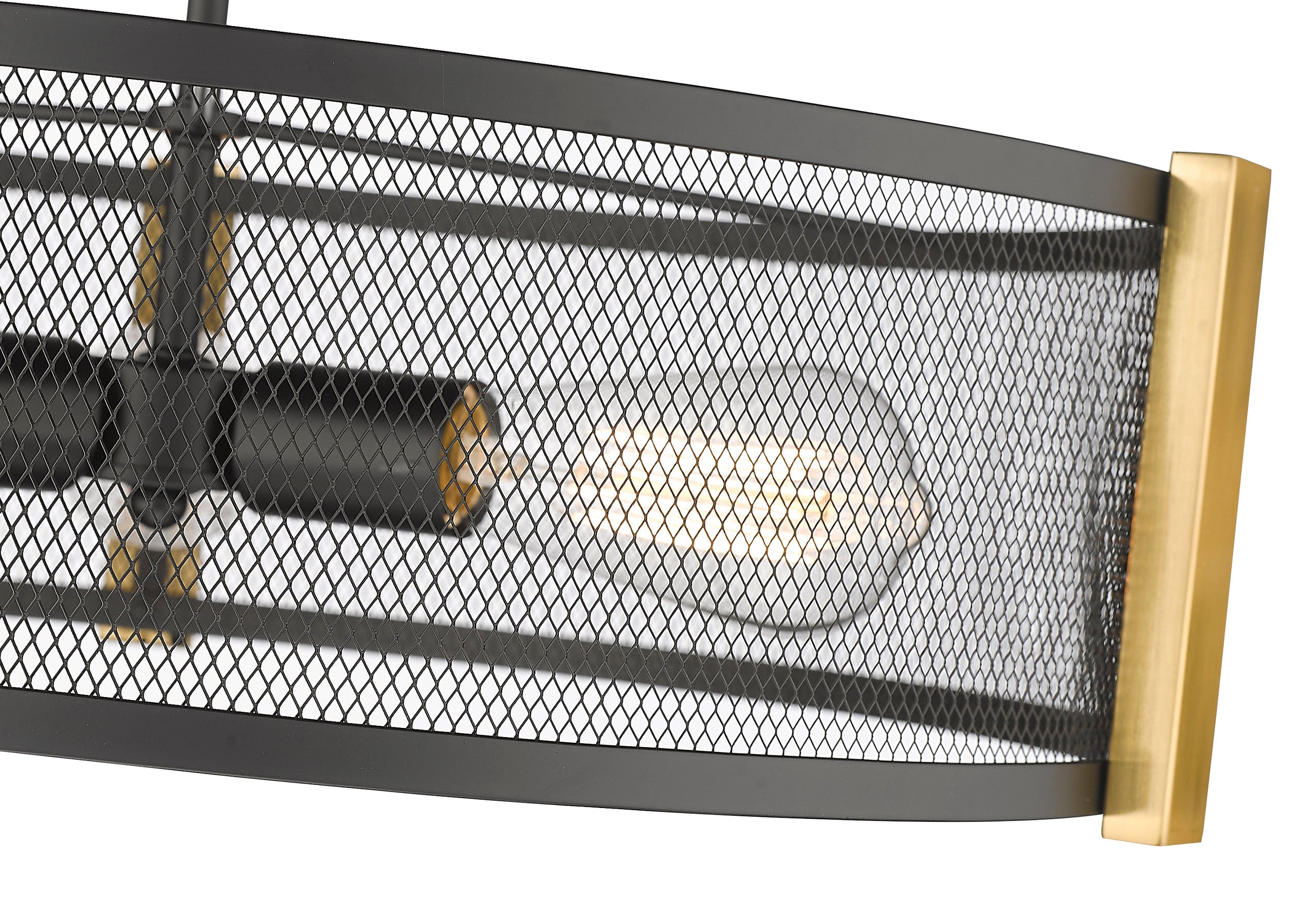 Forge & Fern Three Light Multi-Finish Pendant-zoom-7