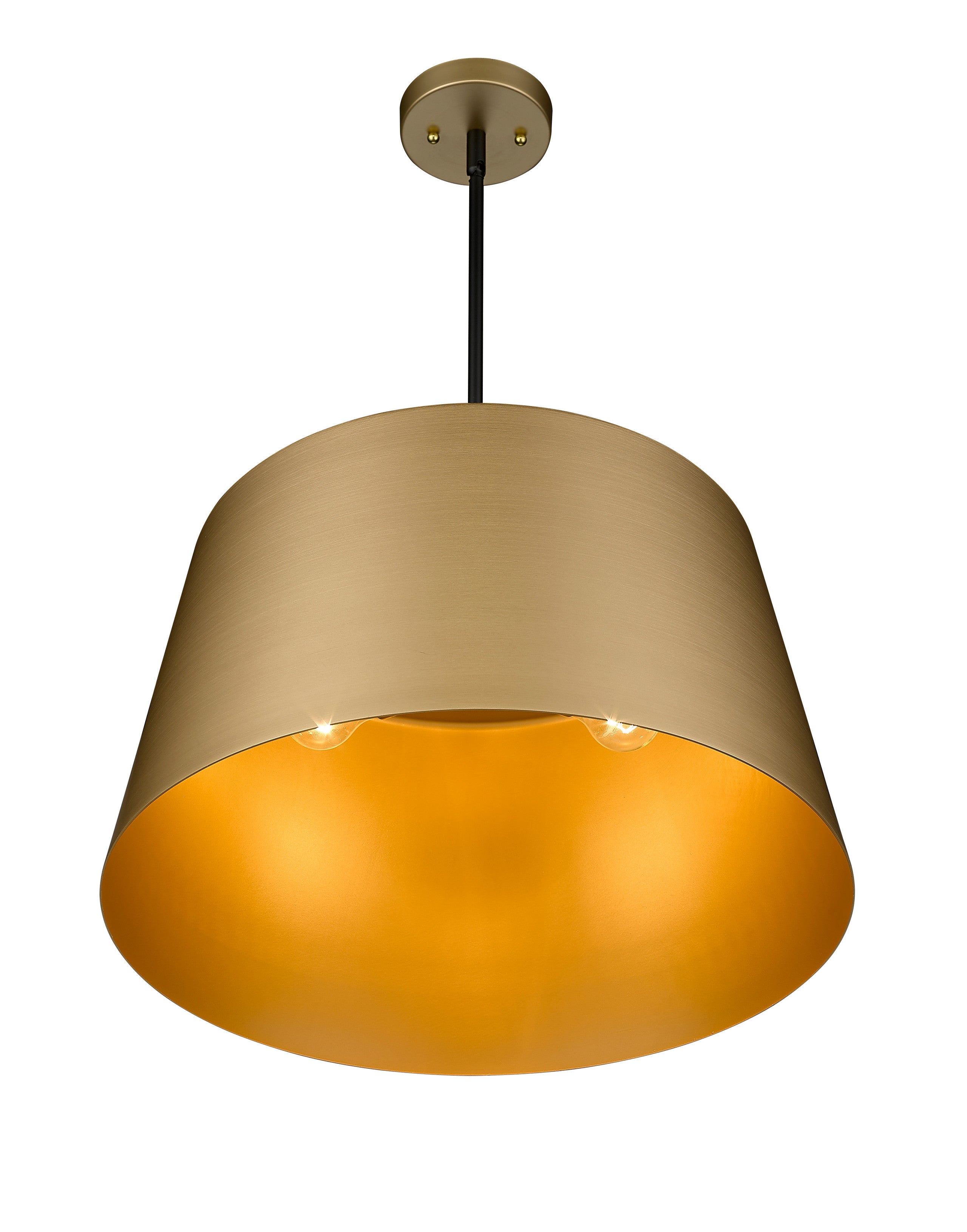 Kaitlin Three-Light Gold Pendant-zoom-9