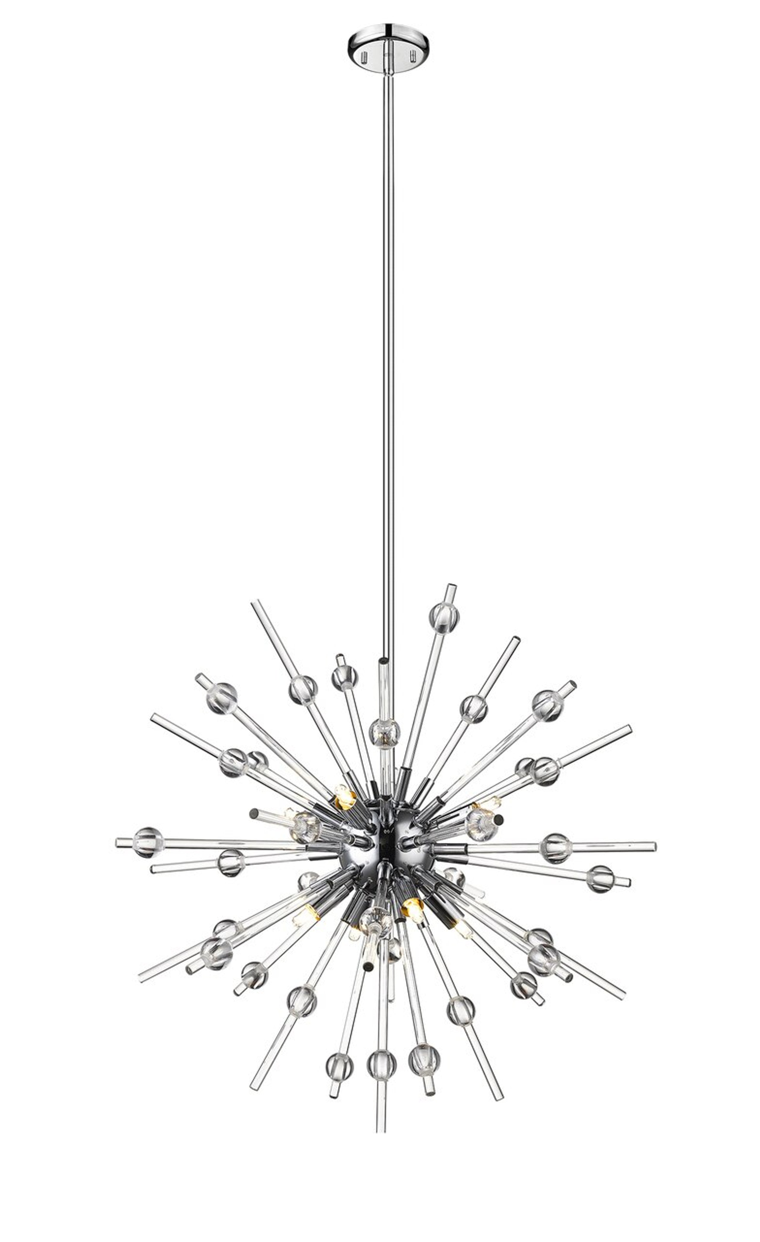 Starburst 8-Light Chandelier Modition Lighting