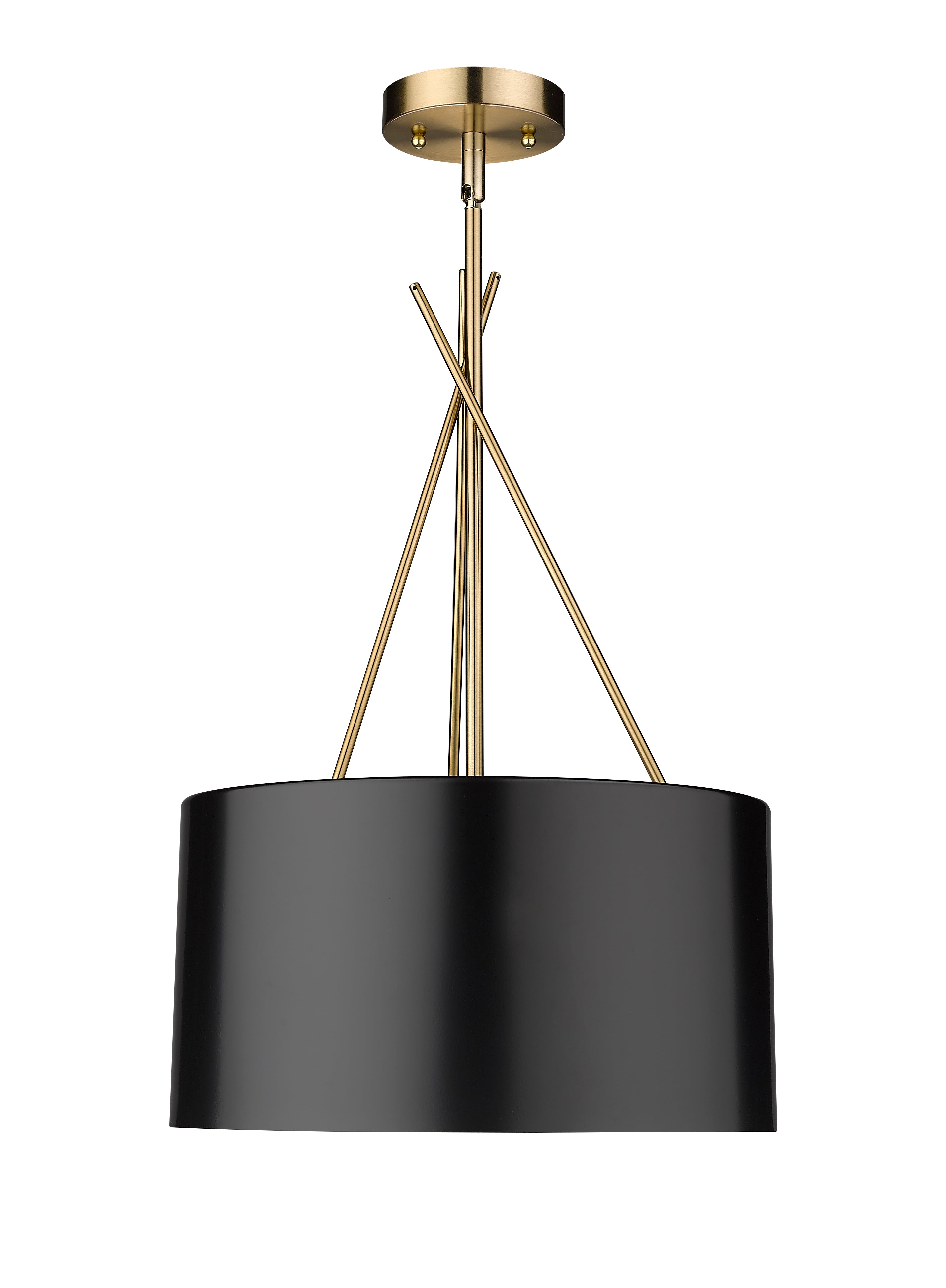 Twizzle Three Light Black Pendant-zoom-2