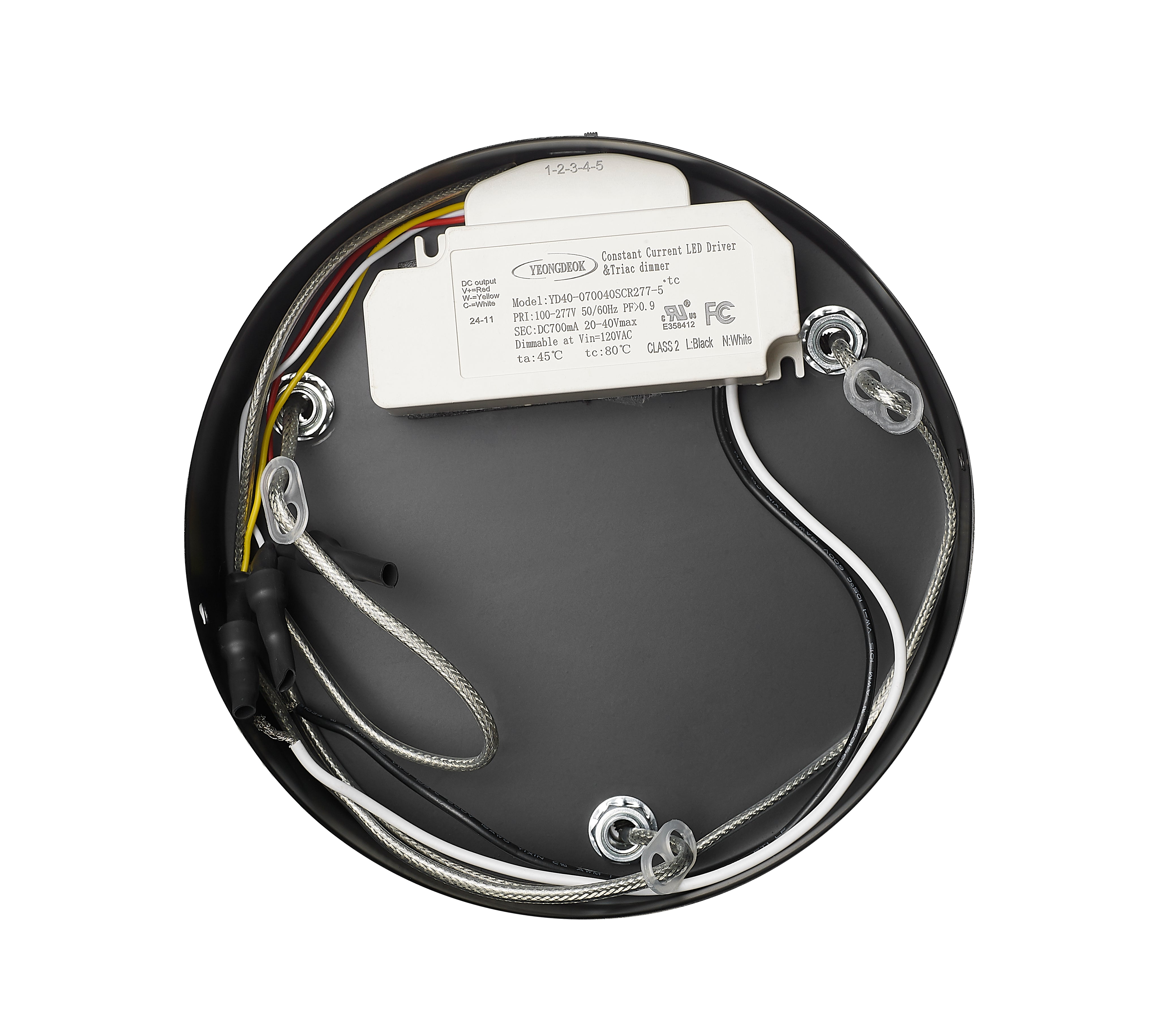 Ringo 30" Round Modern LED Chandelier-zoom-6