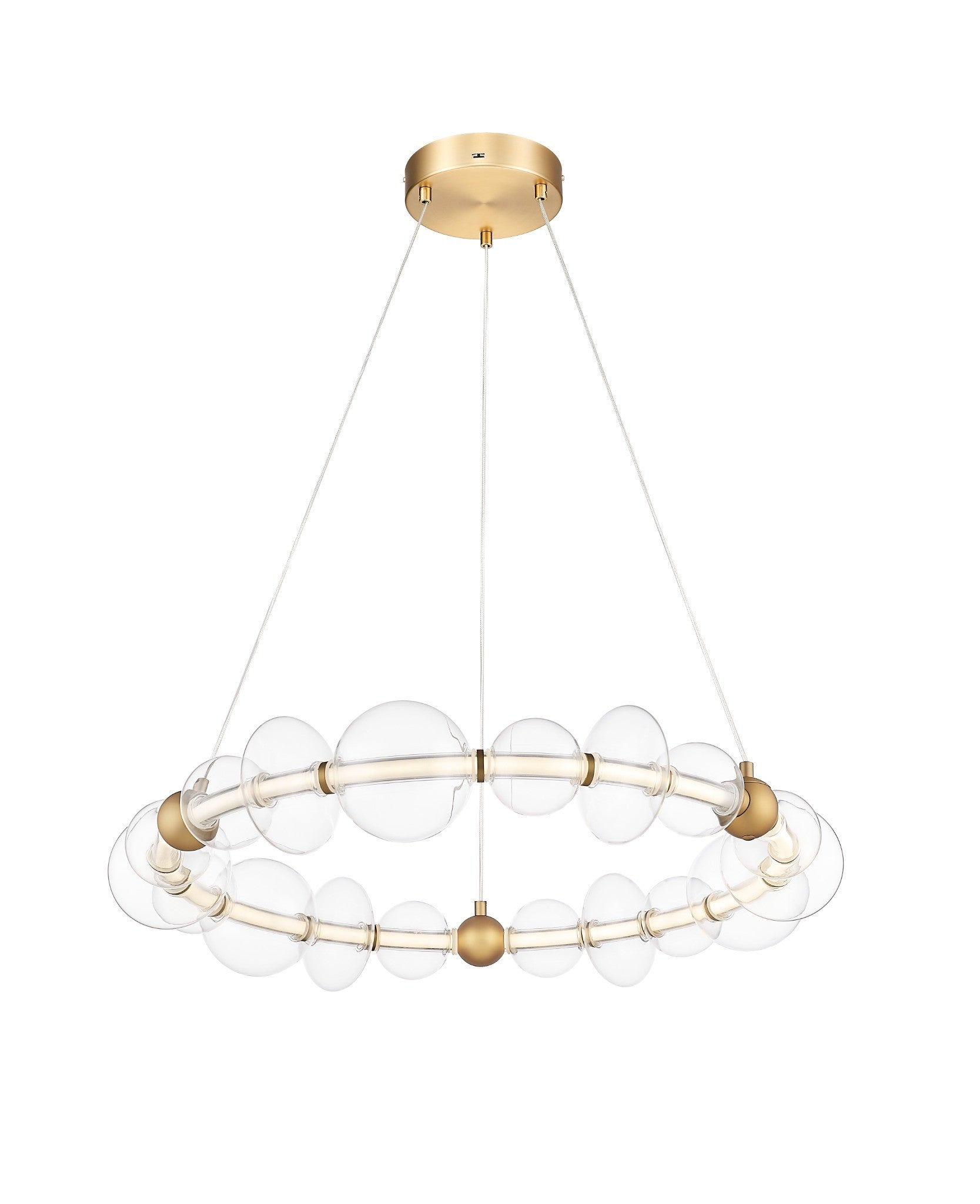 Ringo 30" Round Modern LED Chandelier-zoom-9