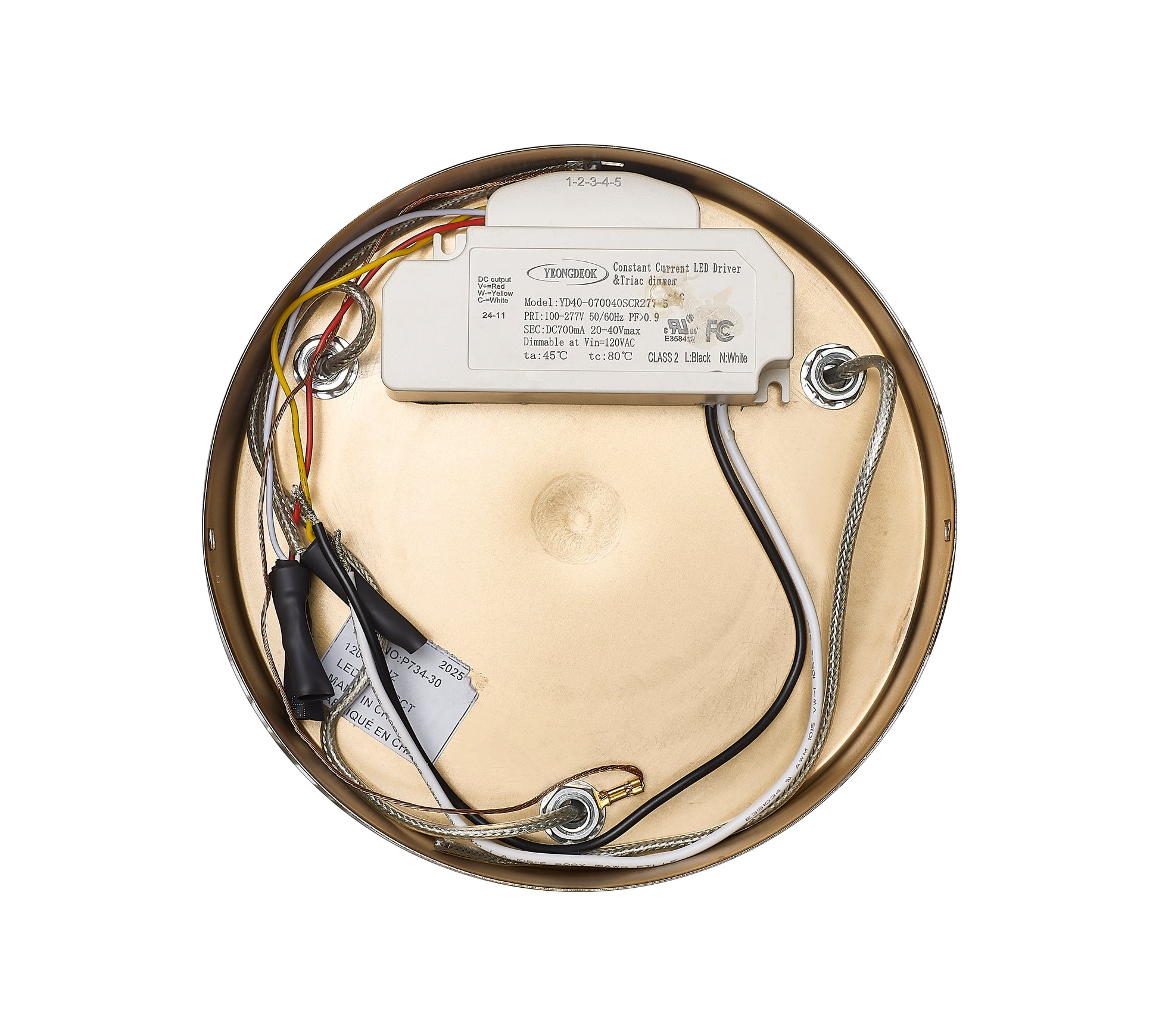 Ringo 30" Round Modern LED Chandelier-12