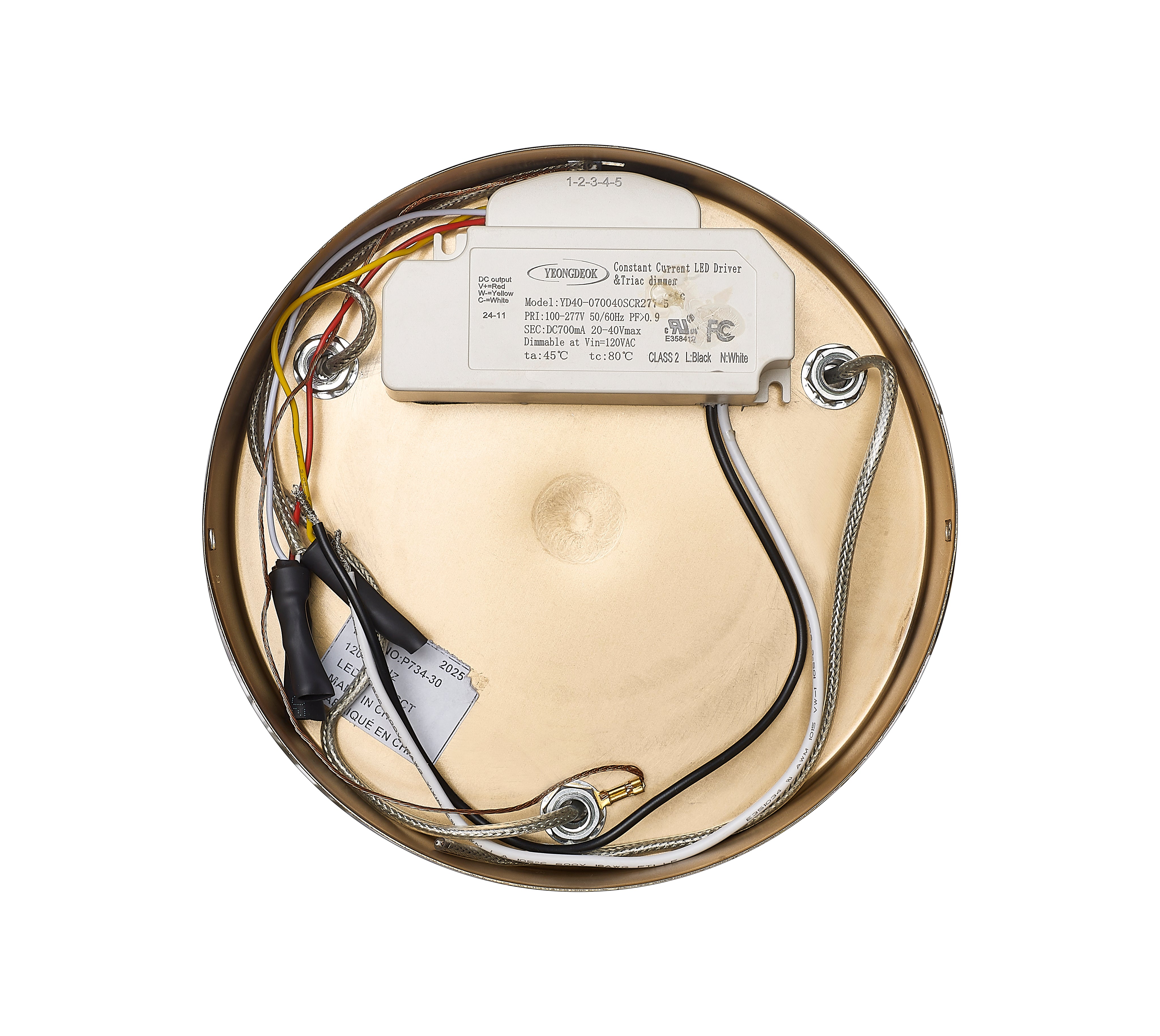 Ringo 30" Round Modern LED Chandelier-zoom-12