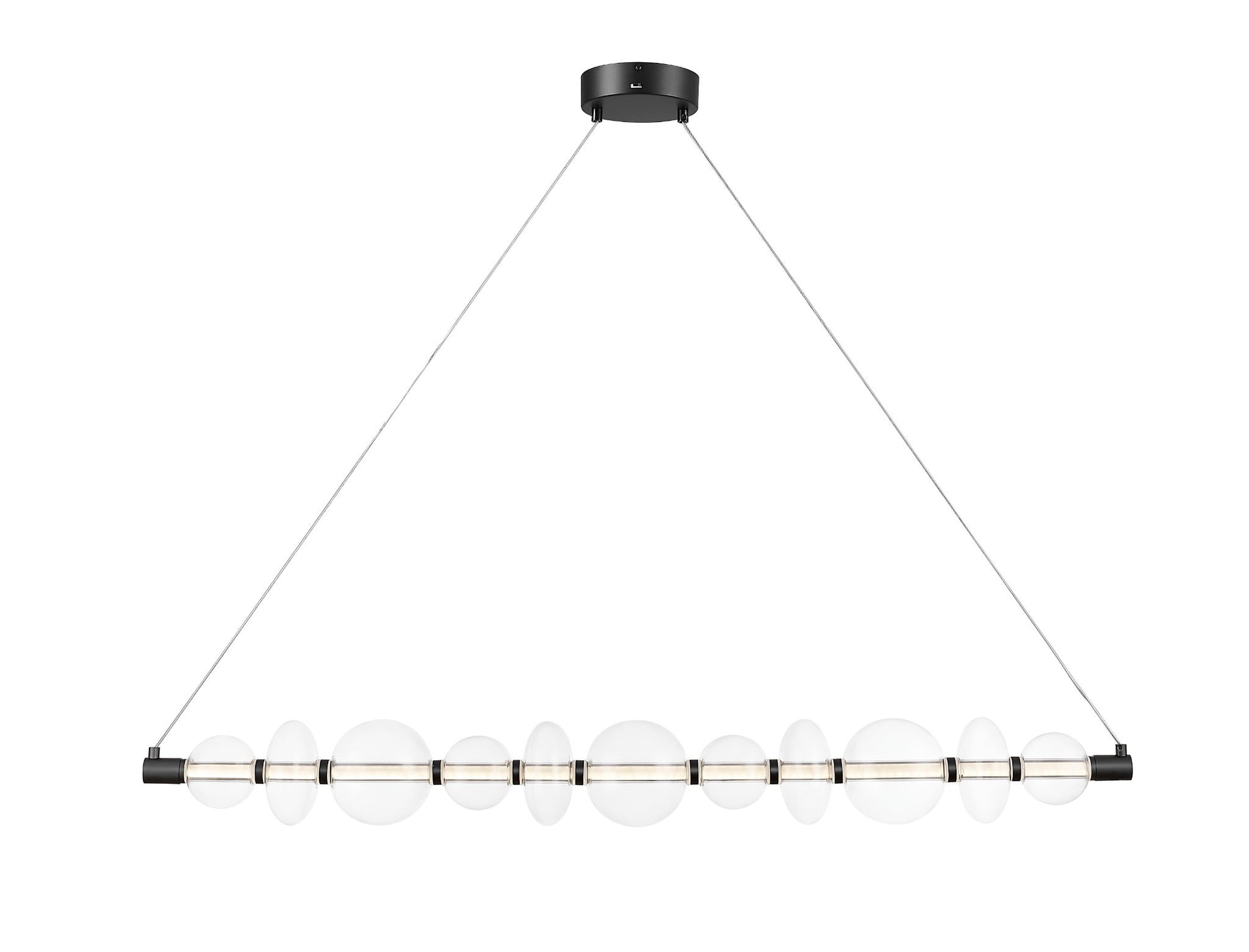 Ringo 48" Contemporary Modern Linear Pendant-2