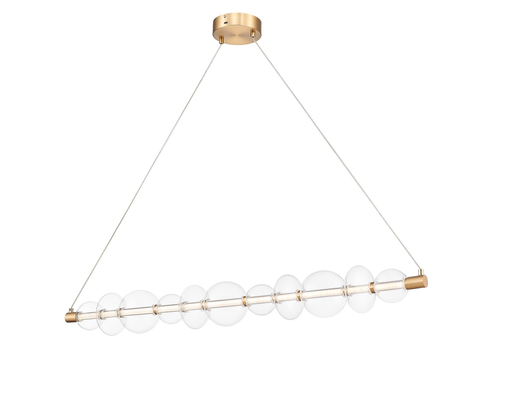 Ringo 48" Contemporary Modern Linear Pendant-zoom-8
