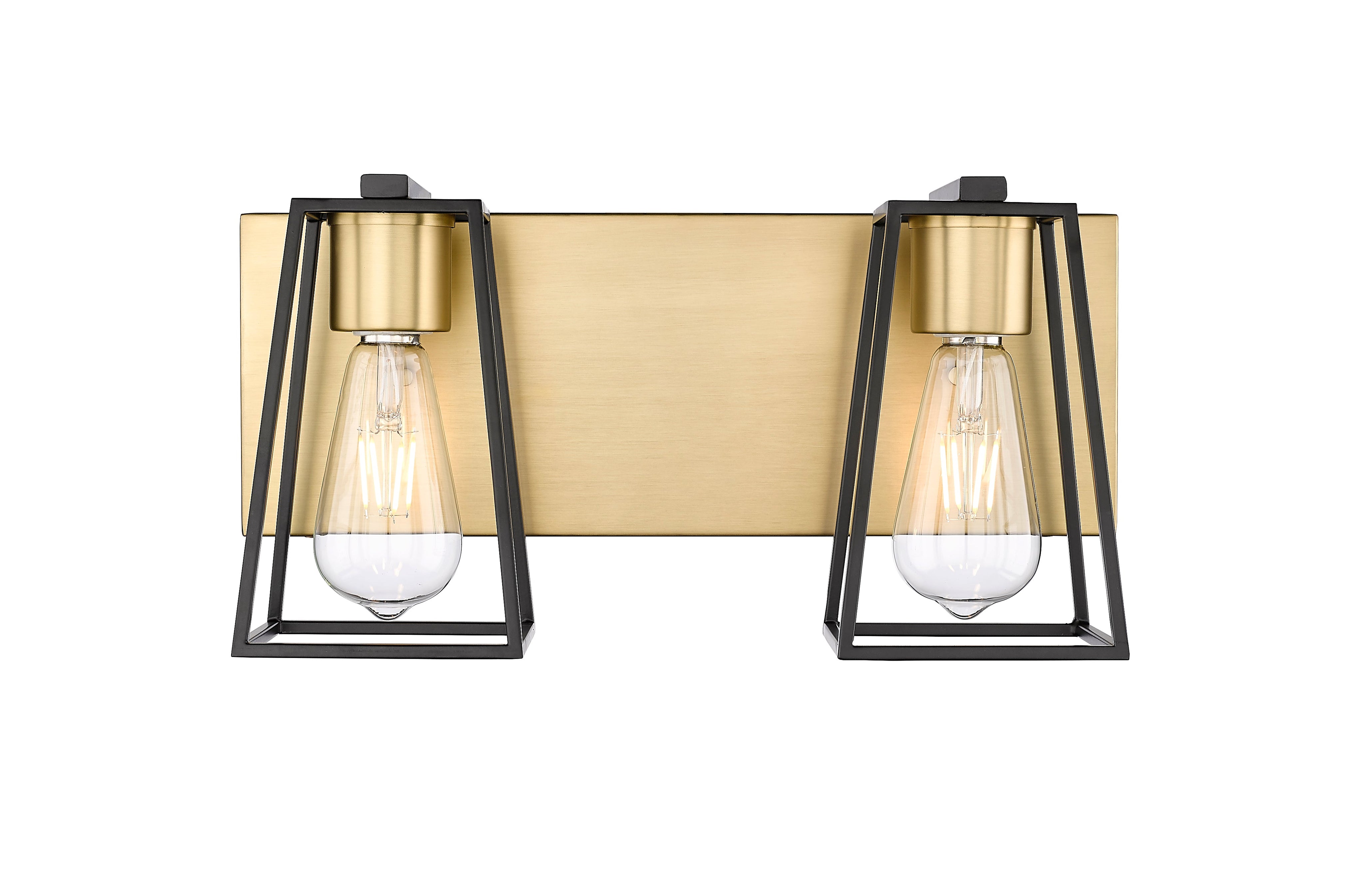 Open 2-Light Bathroom Vanity Light - available from The Lighting Shoppe, trusted by Canadian homeowners