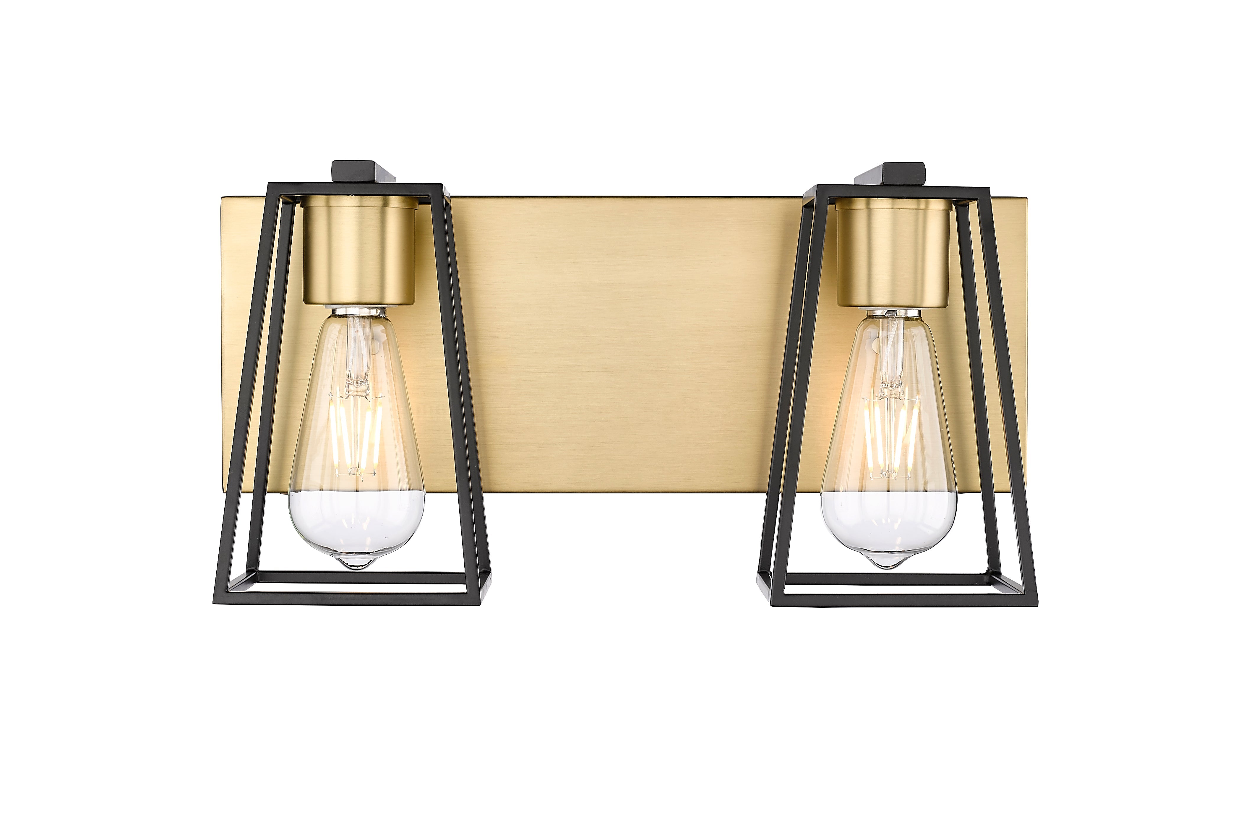 Open 2-Light Bathroom Vanity Light - available from The Lighting Shoppe, trusted by Canadian homeowners