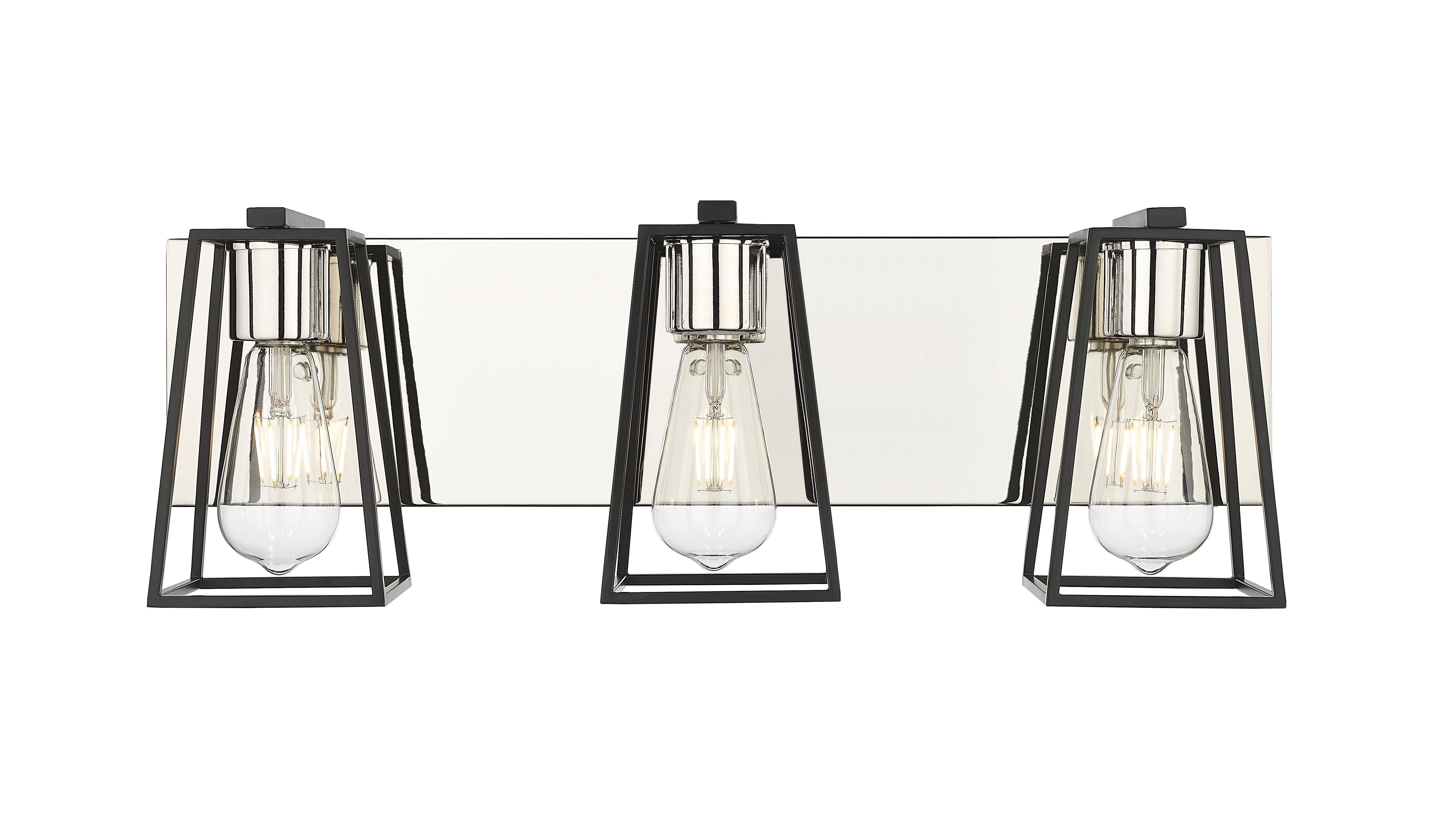Open 3-Light Bathroom Vanity Light - available from The Lighting Shoppe, trusted by Canadian homeowners