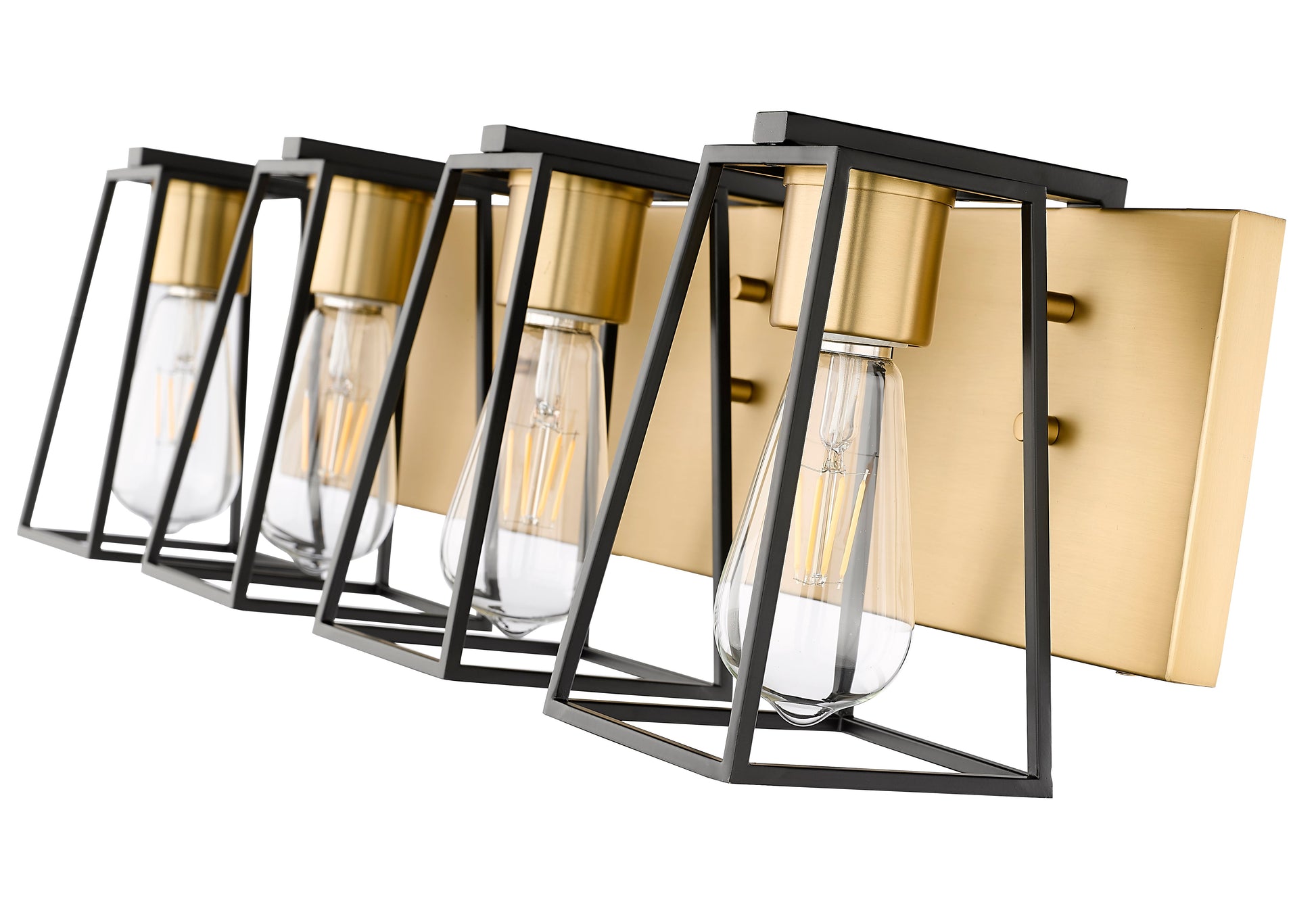 Open 4-Light Bathroom Vanity Light-4