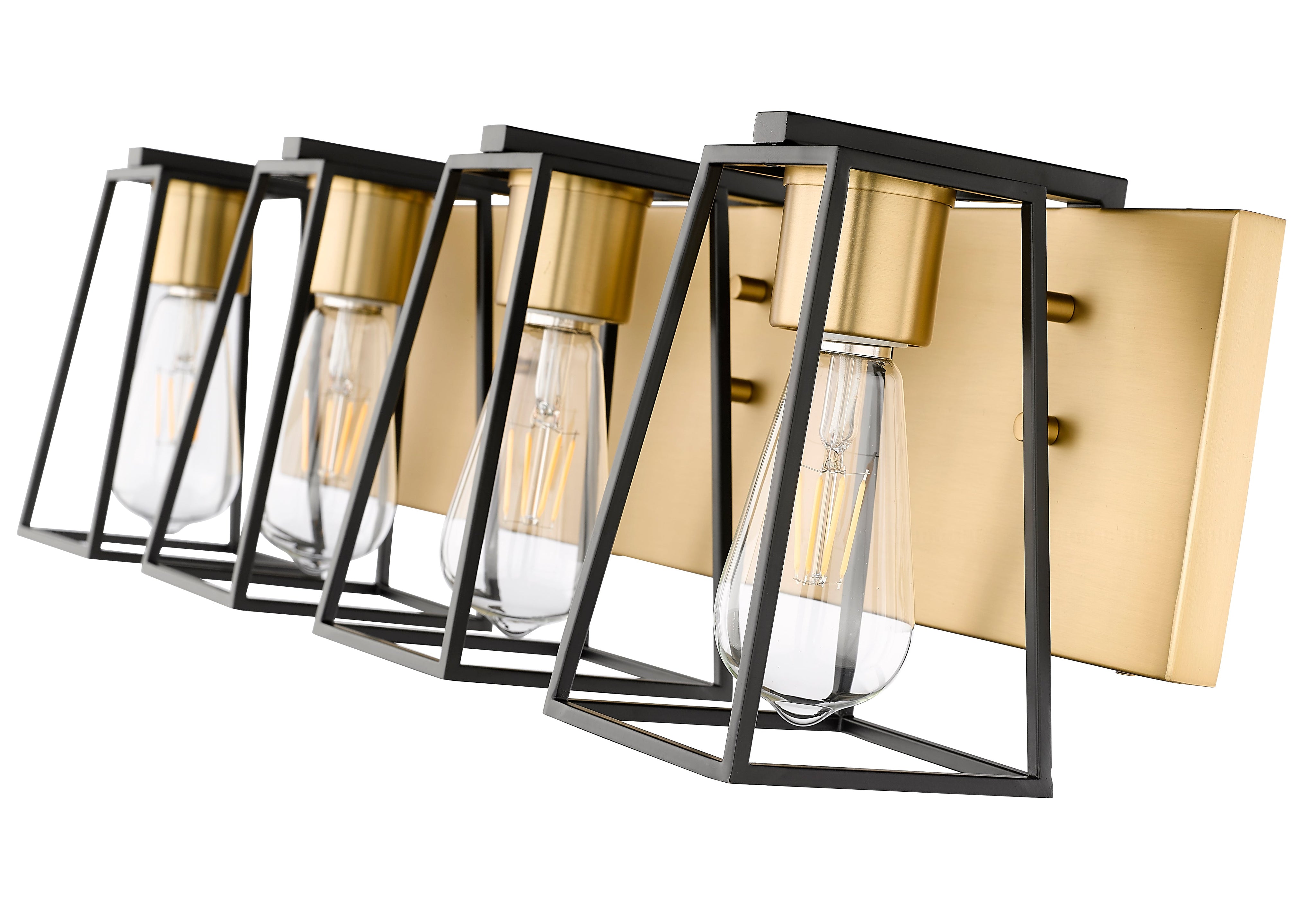 Open 4-Light Bathroom Vanity Light-zoom-4