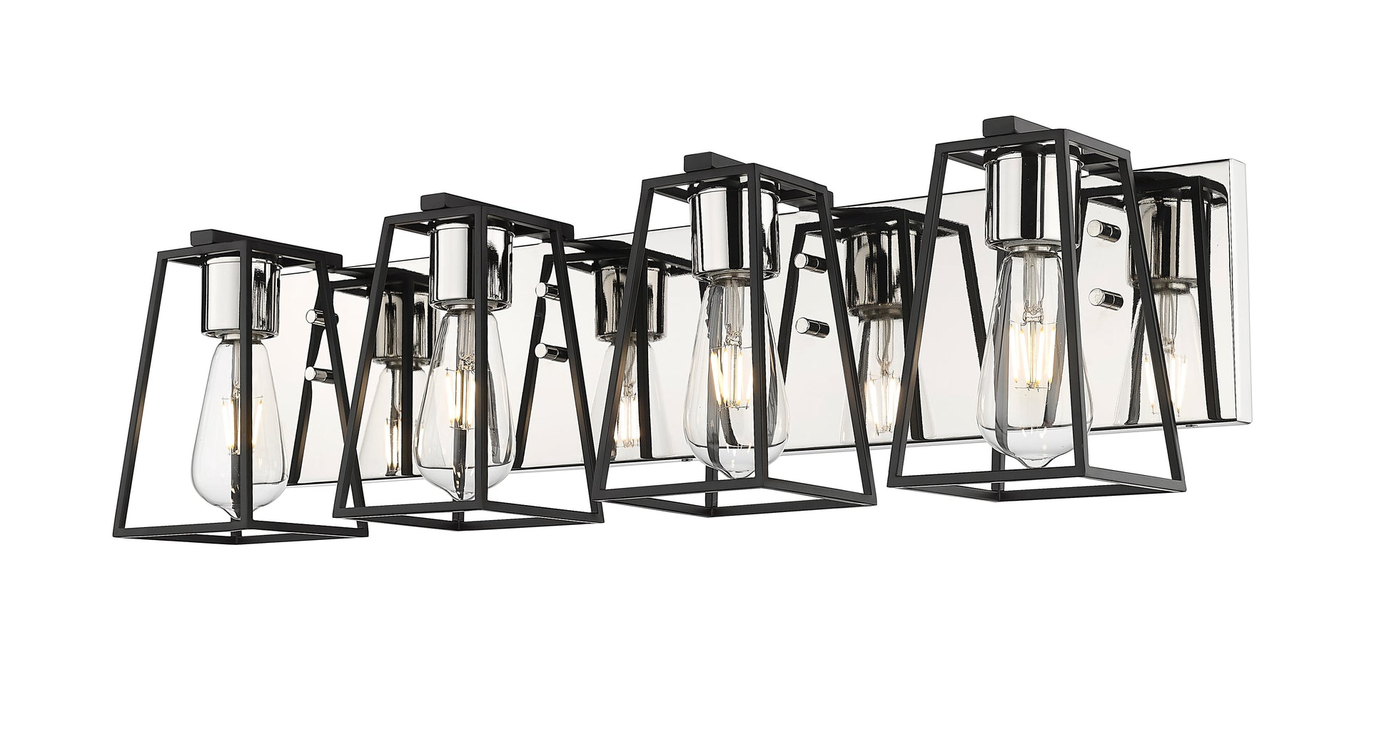 Open 4-Light Bathroom Vanity Light-5