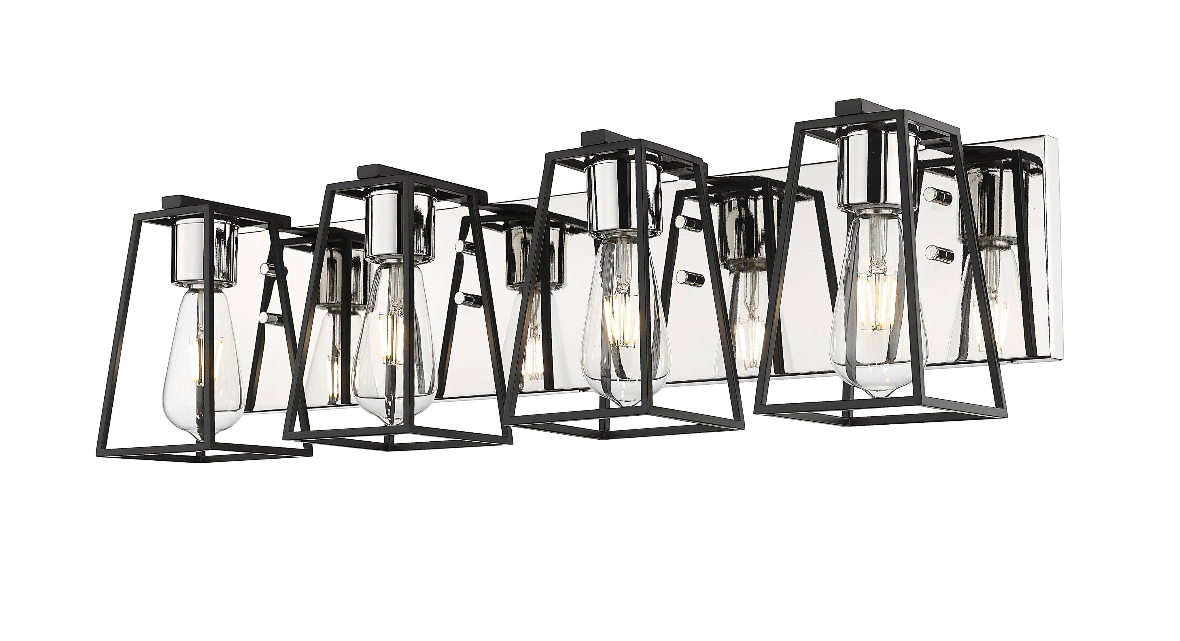 Open 4-Light Bathroom Vanity Light-zoom-5
