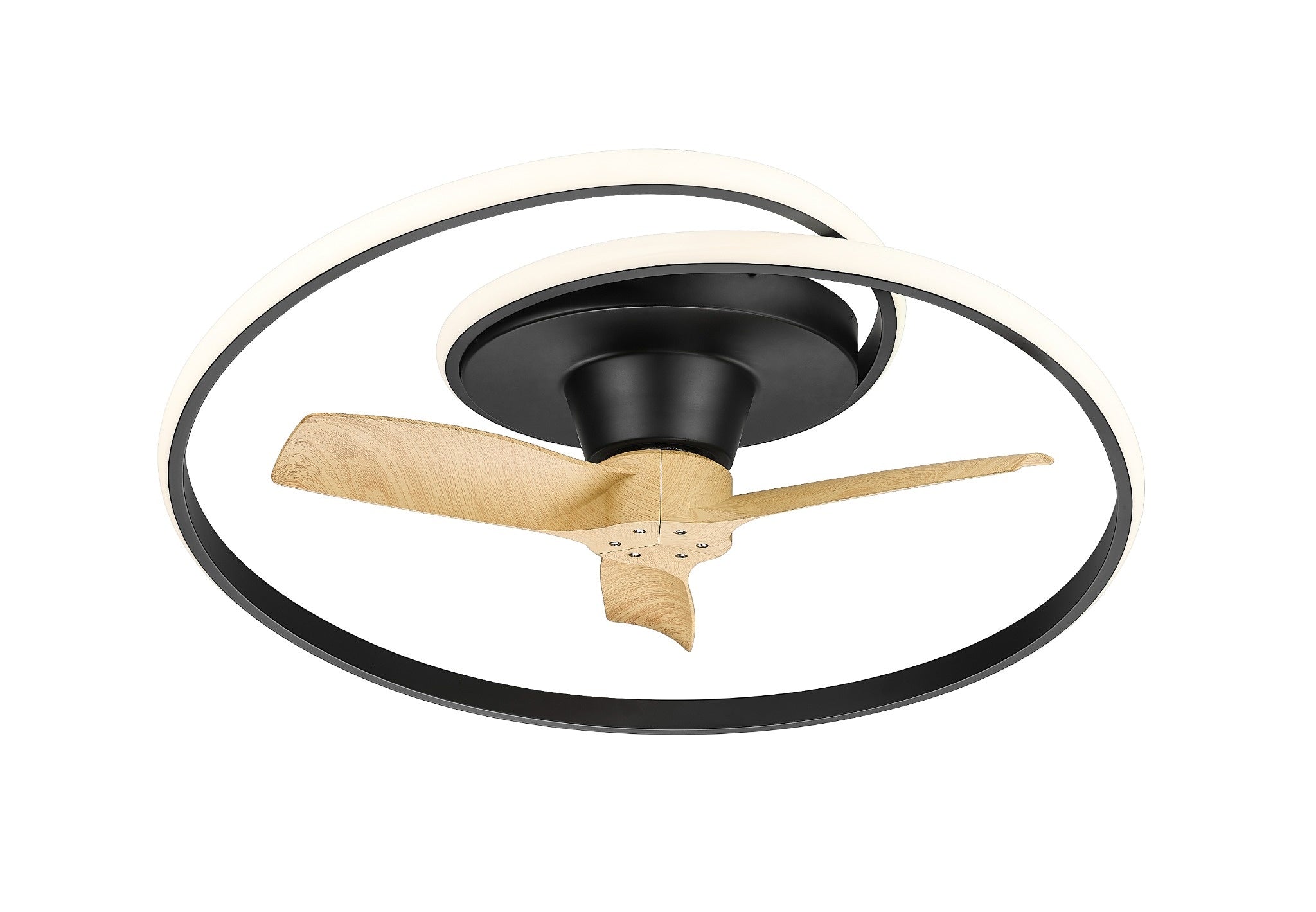 WAVE 31" Smart Fandelier Fan Damp Rated 6CCT