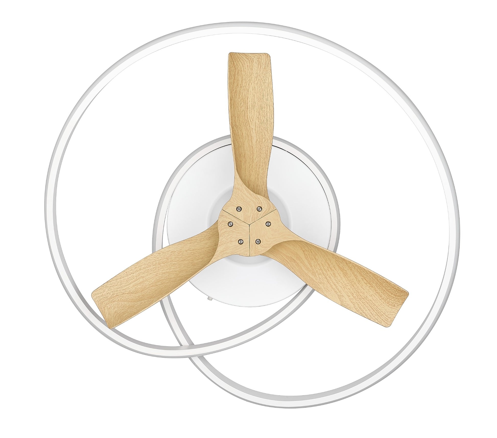 WAVE 31" Smart Fandelier Fan Damp Rated 6CCT-8