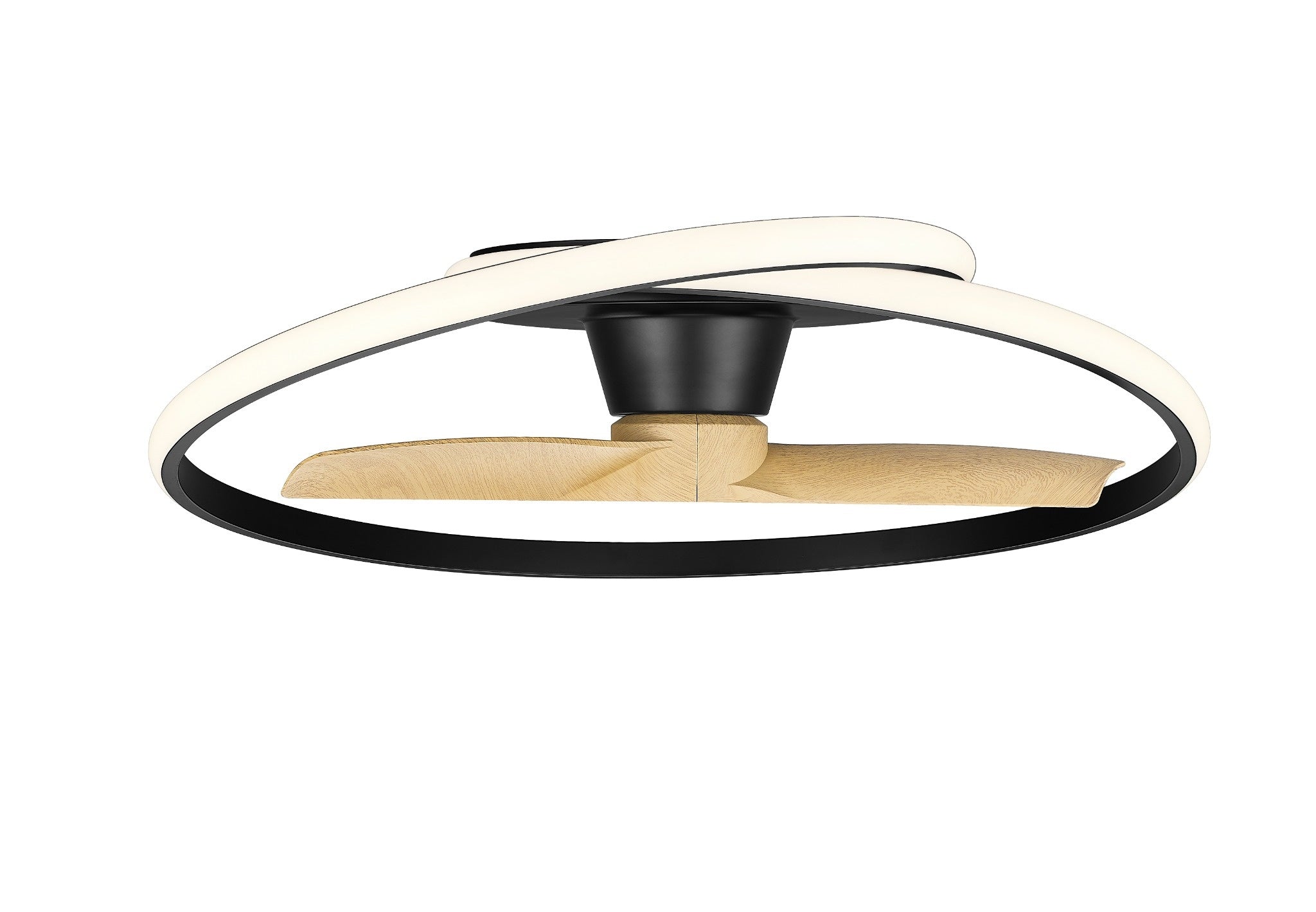 WAVE 31" Smart Fandelier Fan Damp Rated 6CCT-zoom-3