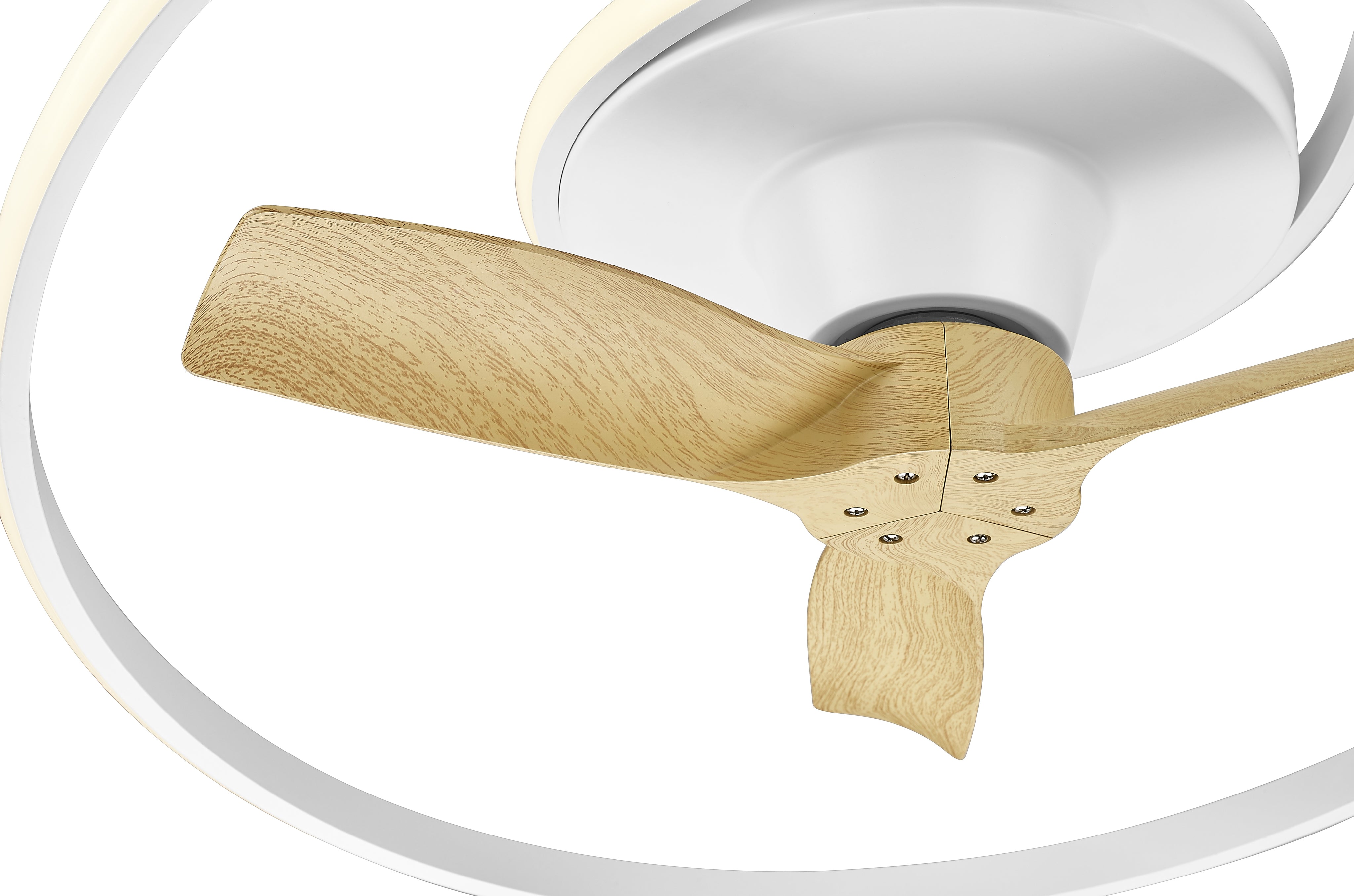 WAVE 31" Smart Fandelier Fan Damp Rated 6CCT-zoom-9