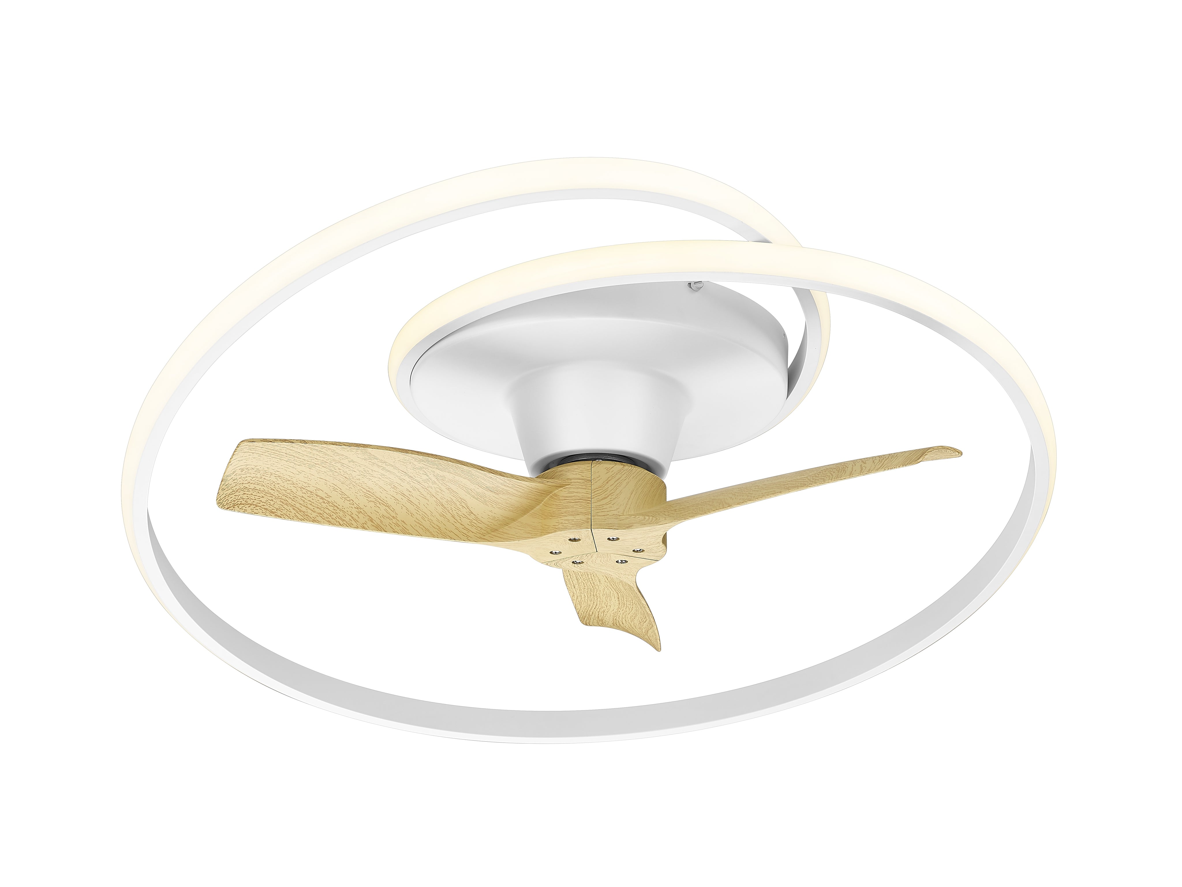 WAVE 31" Smart Fandelier Fan Damp Rated 6CCT-zoom-6
